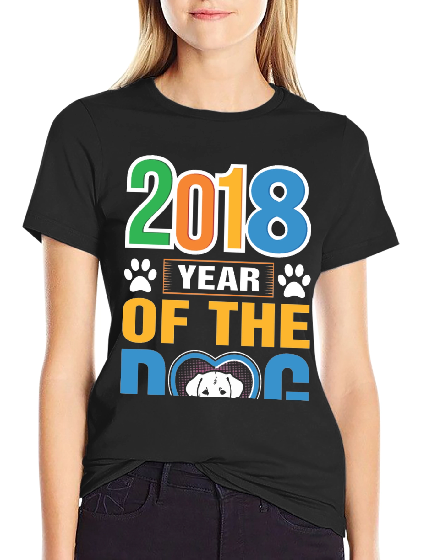 2018 Year of the Dog Graphic Tee