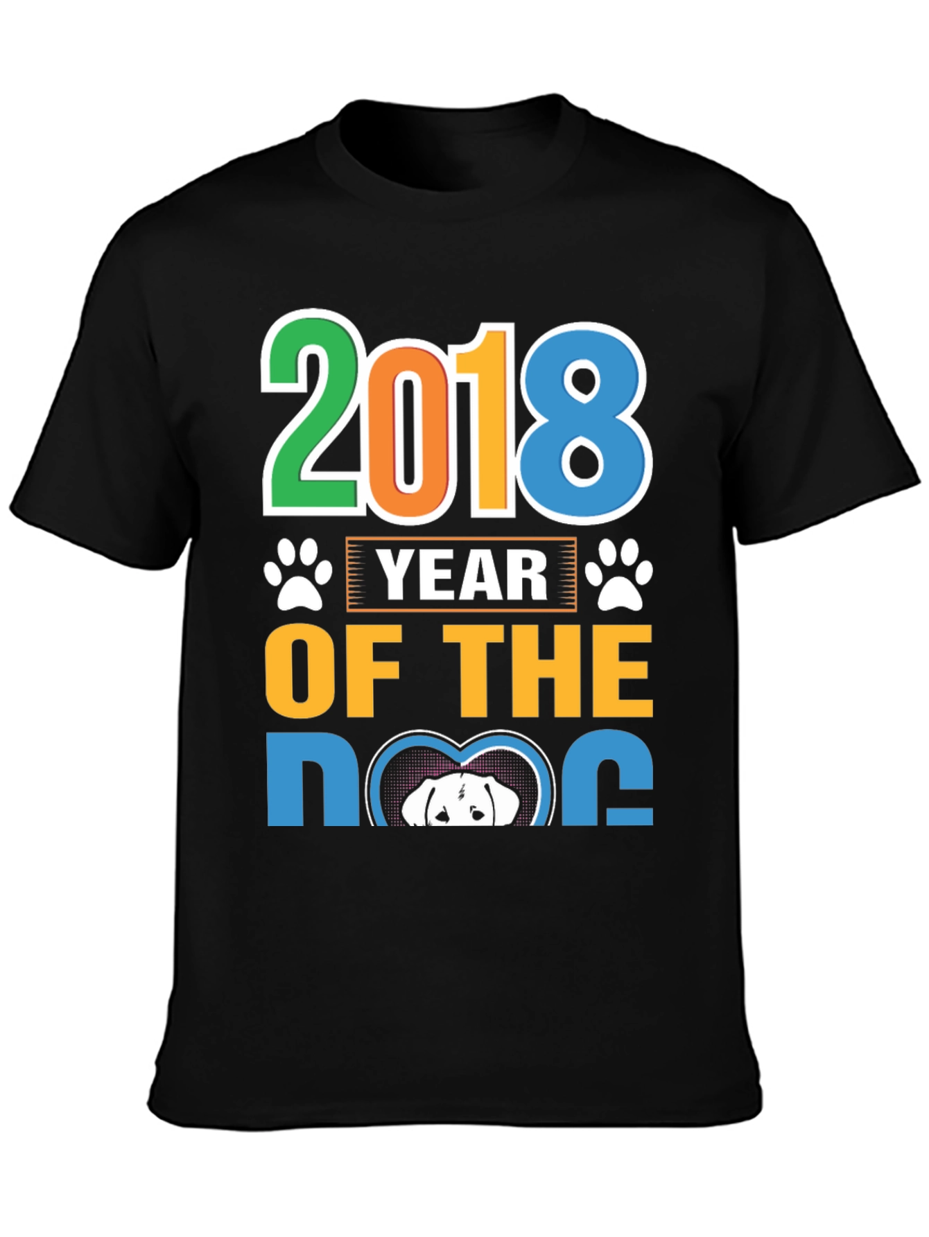 2018 Year of the Dog Graphic Tee