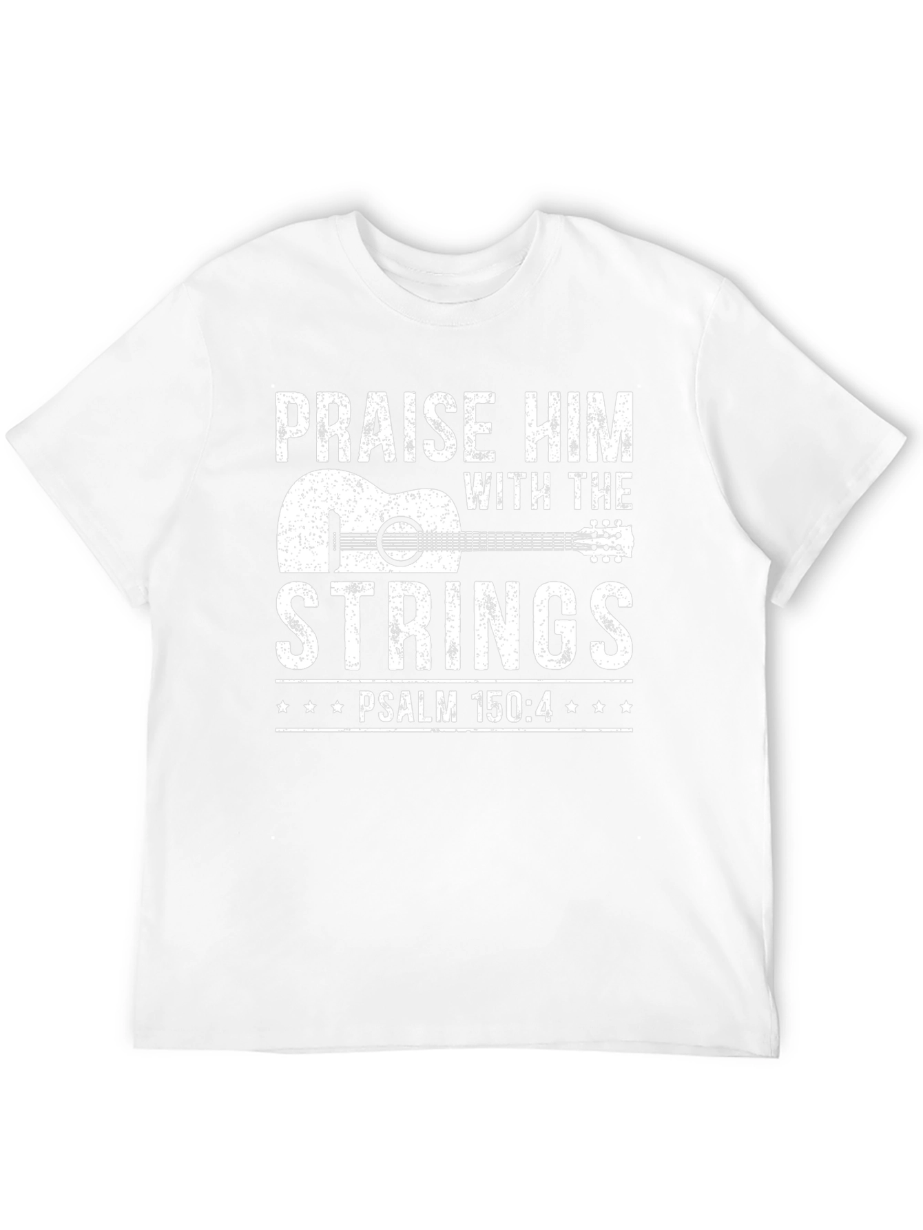 Praise Him with Strings Guitar T-Shirt