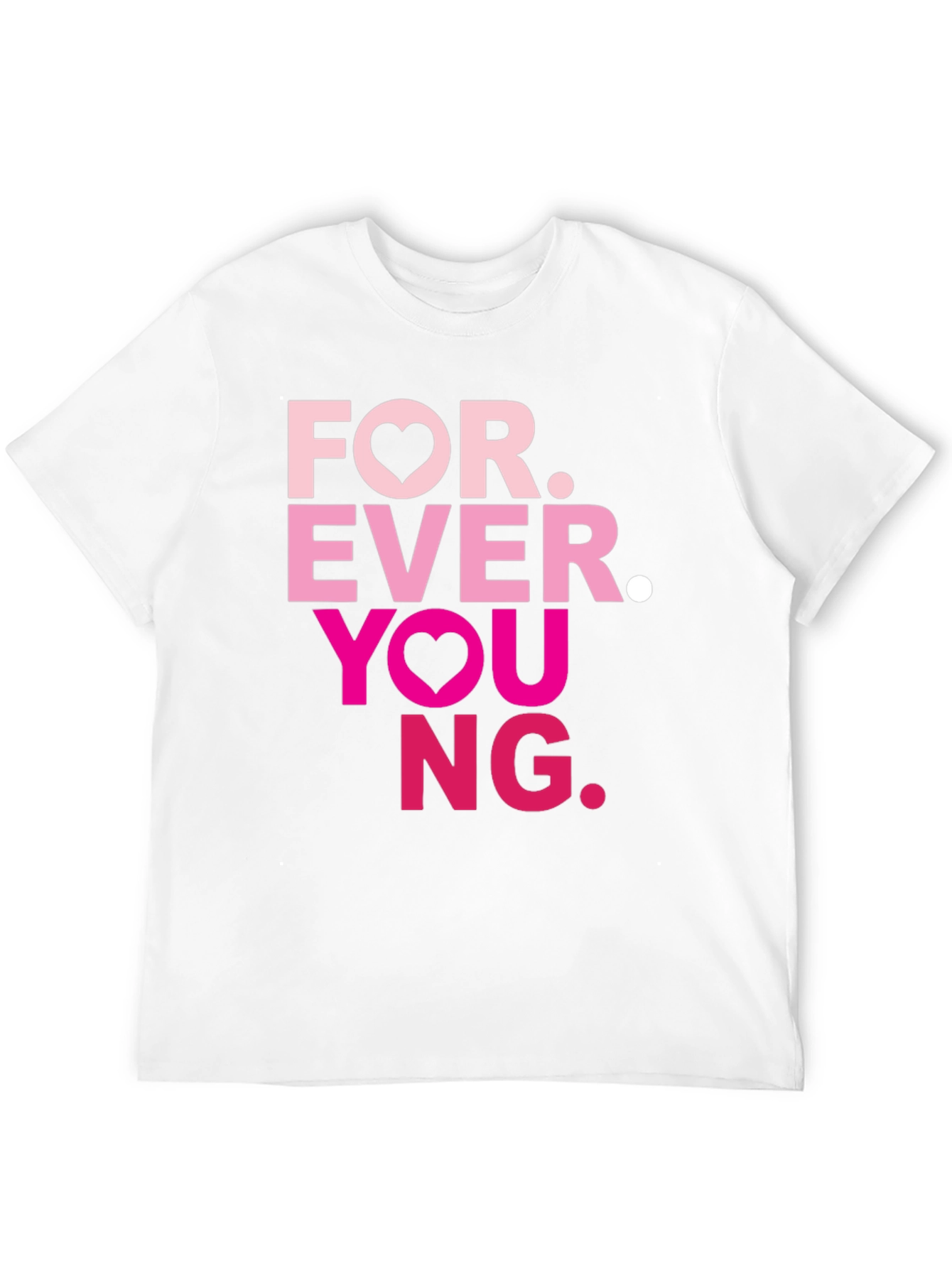 Forever Young Graphic Tee - Black