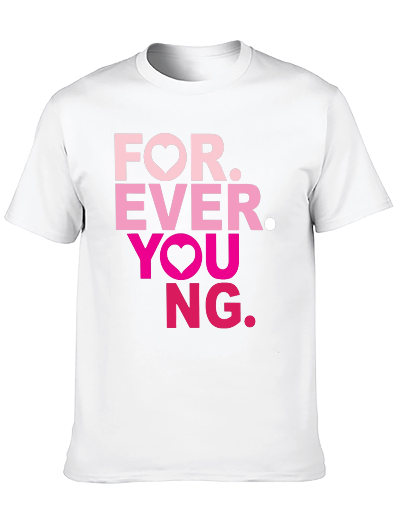 Forever Young Graphic Tee - Black