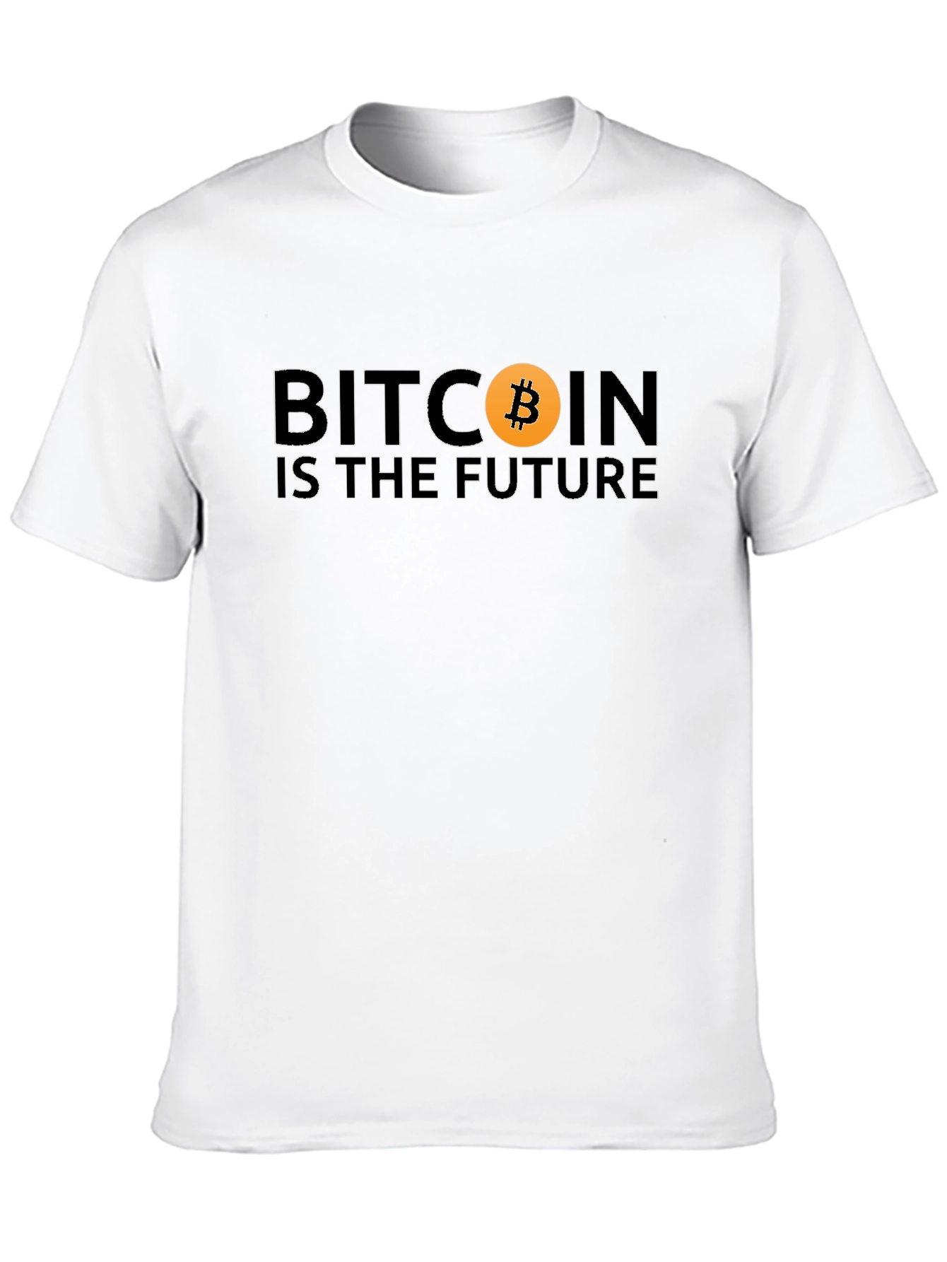 Bitcoin Is The Future Graphic Tee - Crypto T-Shirt