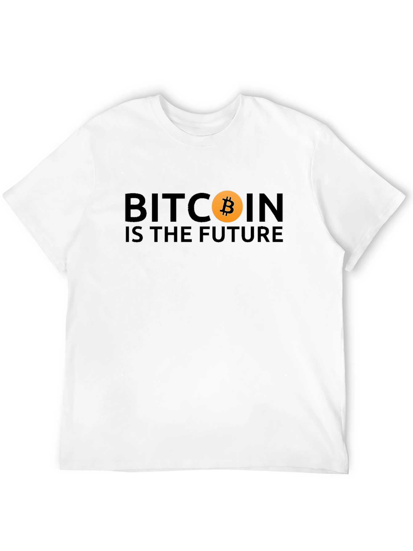 Bitcoin Is The Future Graphic Tee - Crypto T-Shirt