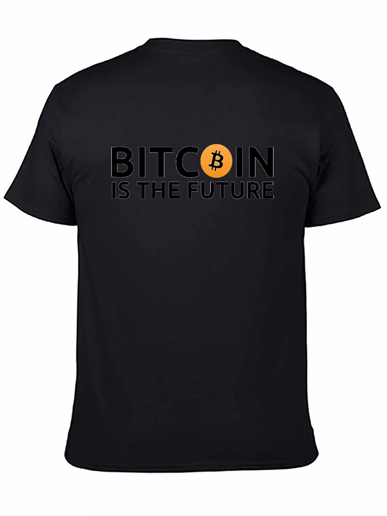 Bitcoin Is The Future Graphic Tee - Crypto T-Shirt