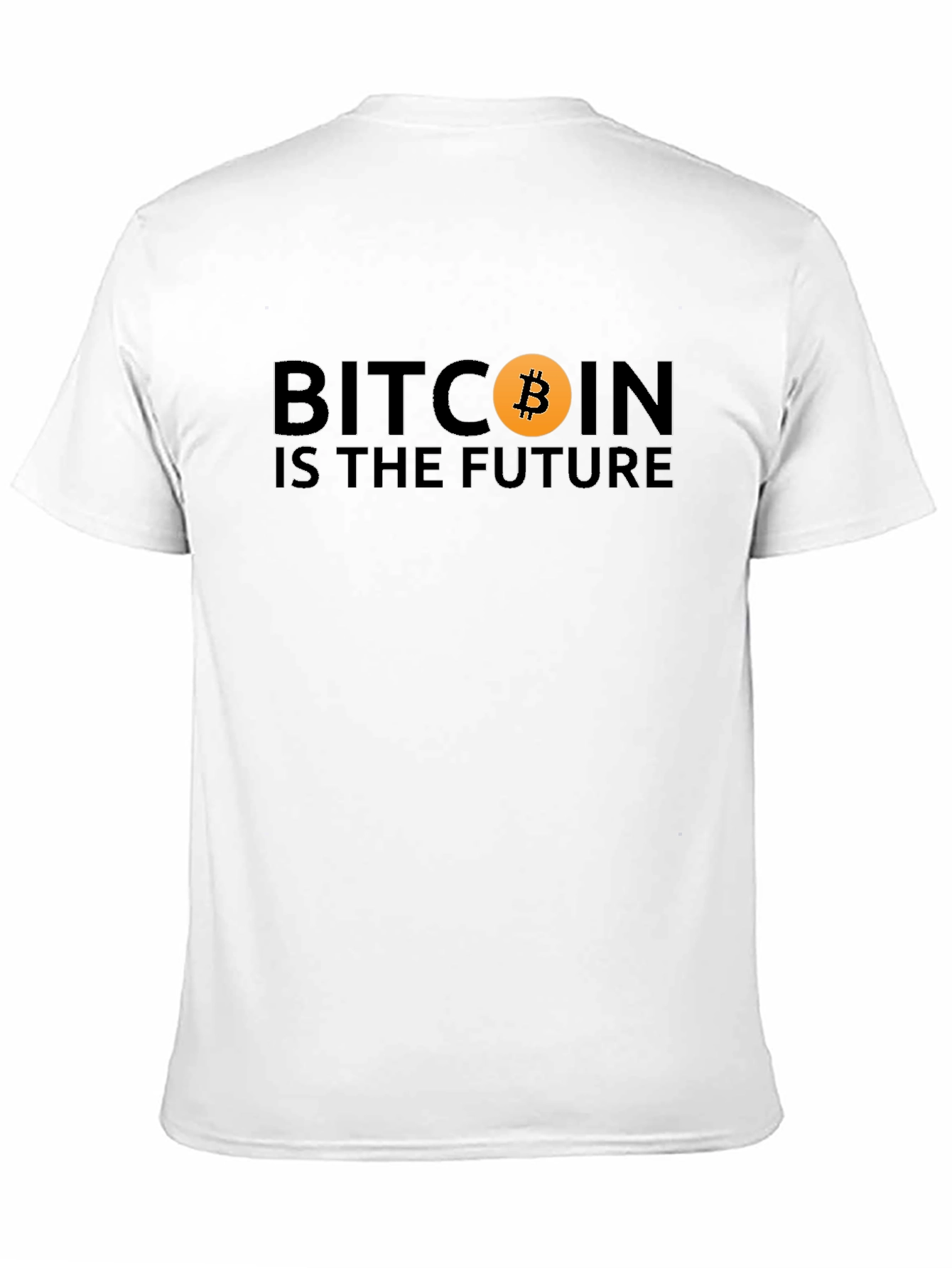 Bitcoin Is The Future Graphic Tee - Crypto T-Shirt