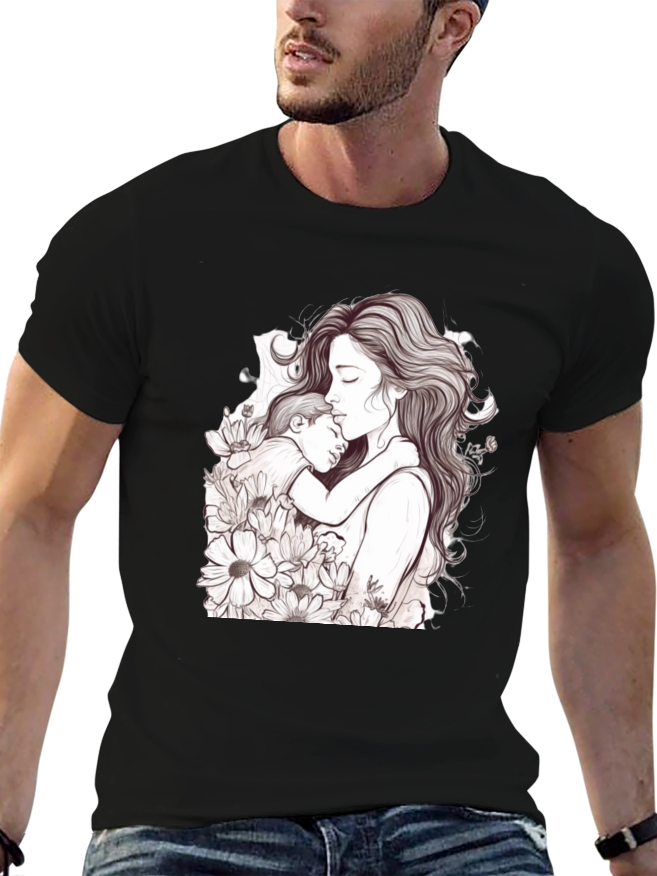 Mother and Child Floral Tee