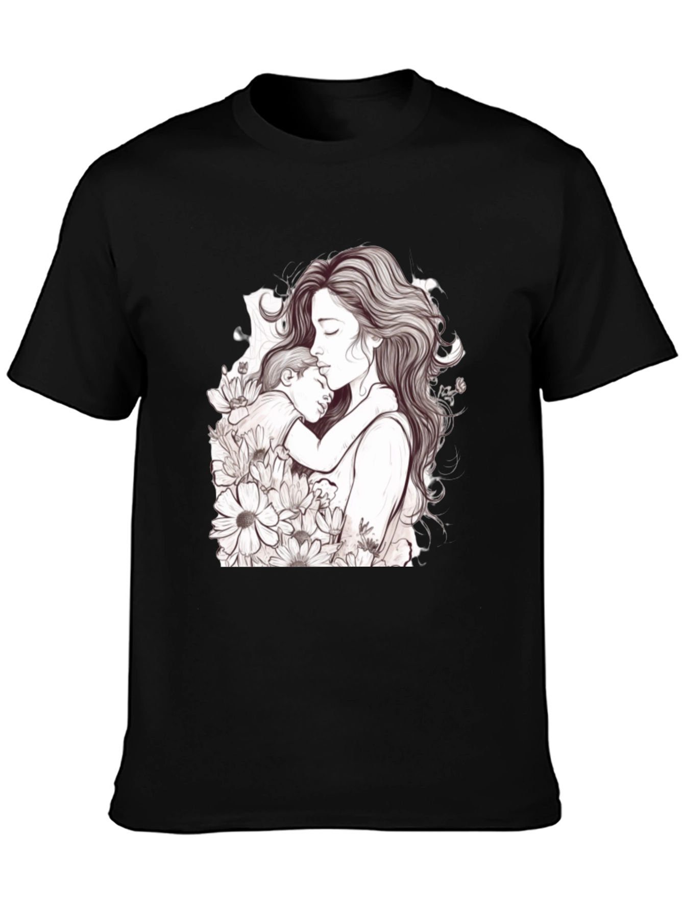 Mother and Child Floral Tee