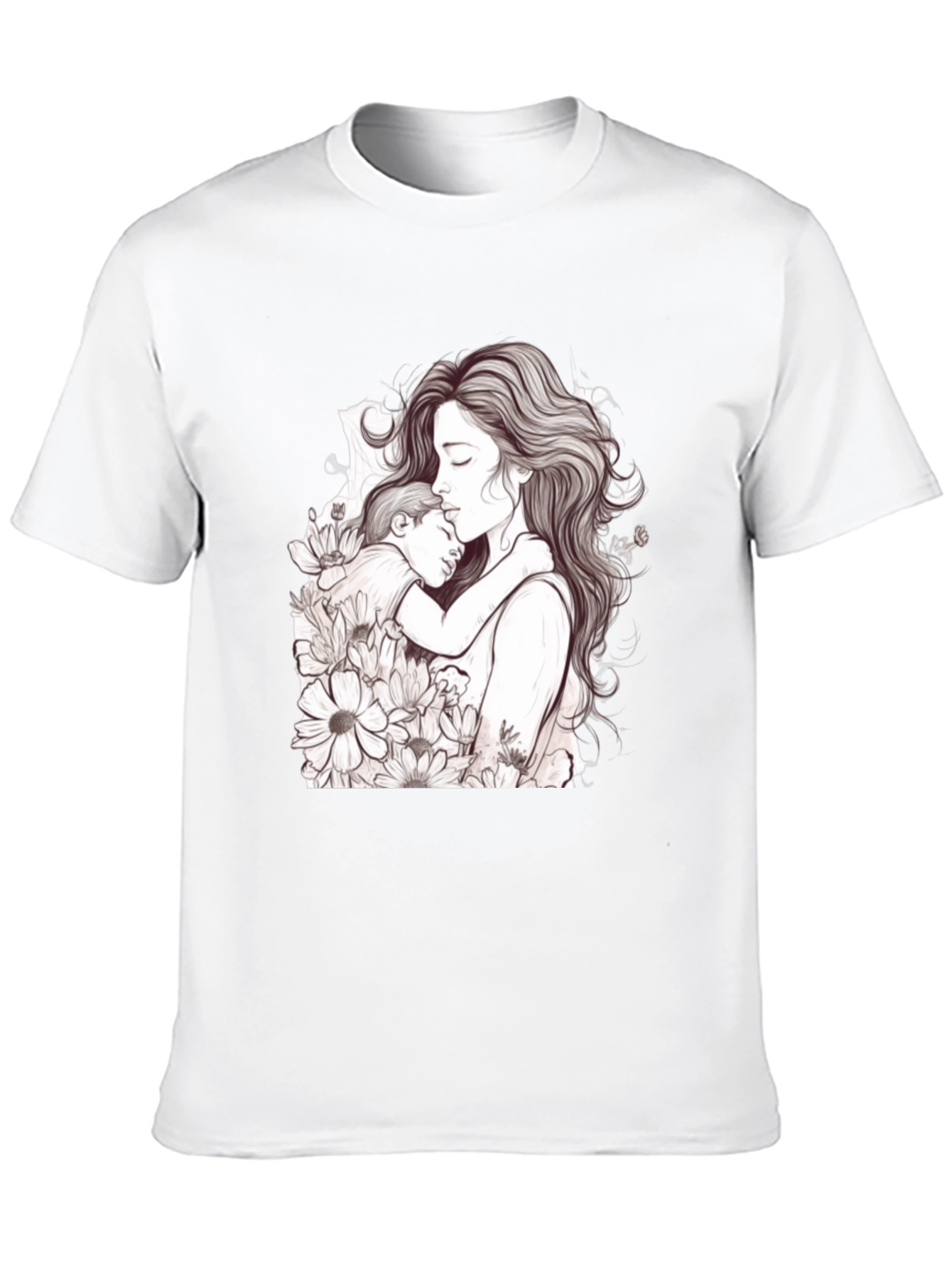Mother and Child Floral Tee