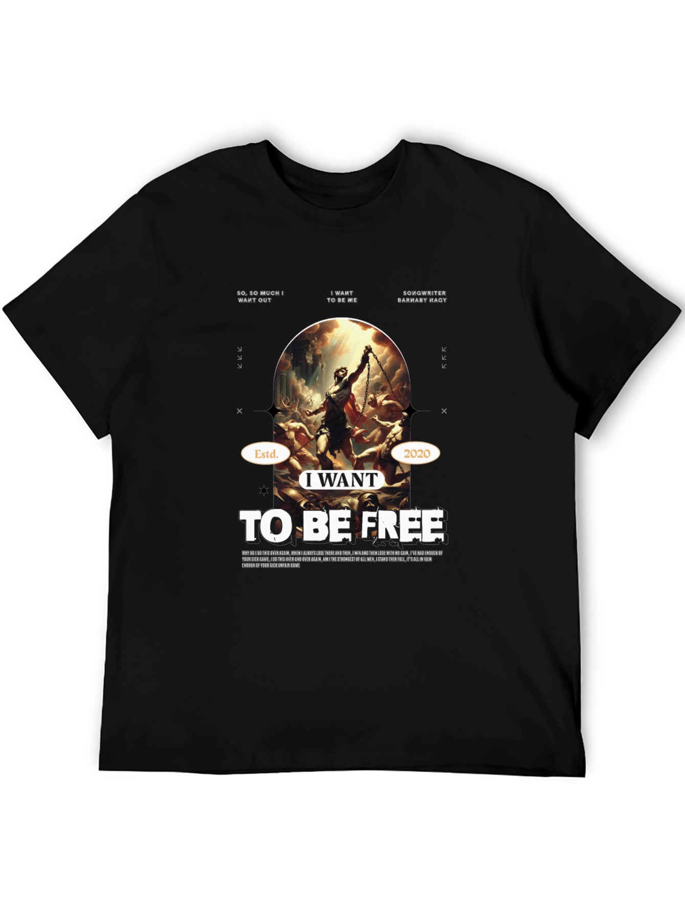 I Want To Be Free Graphic Tee
