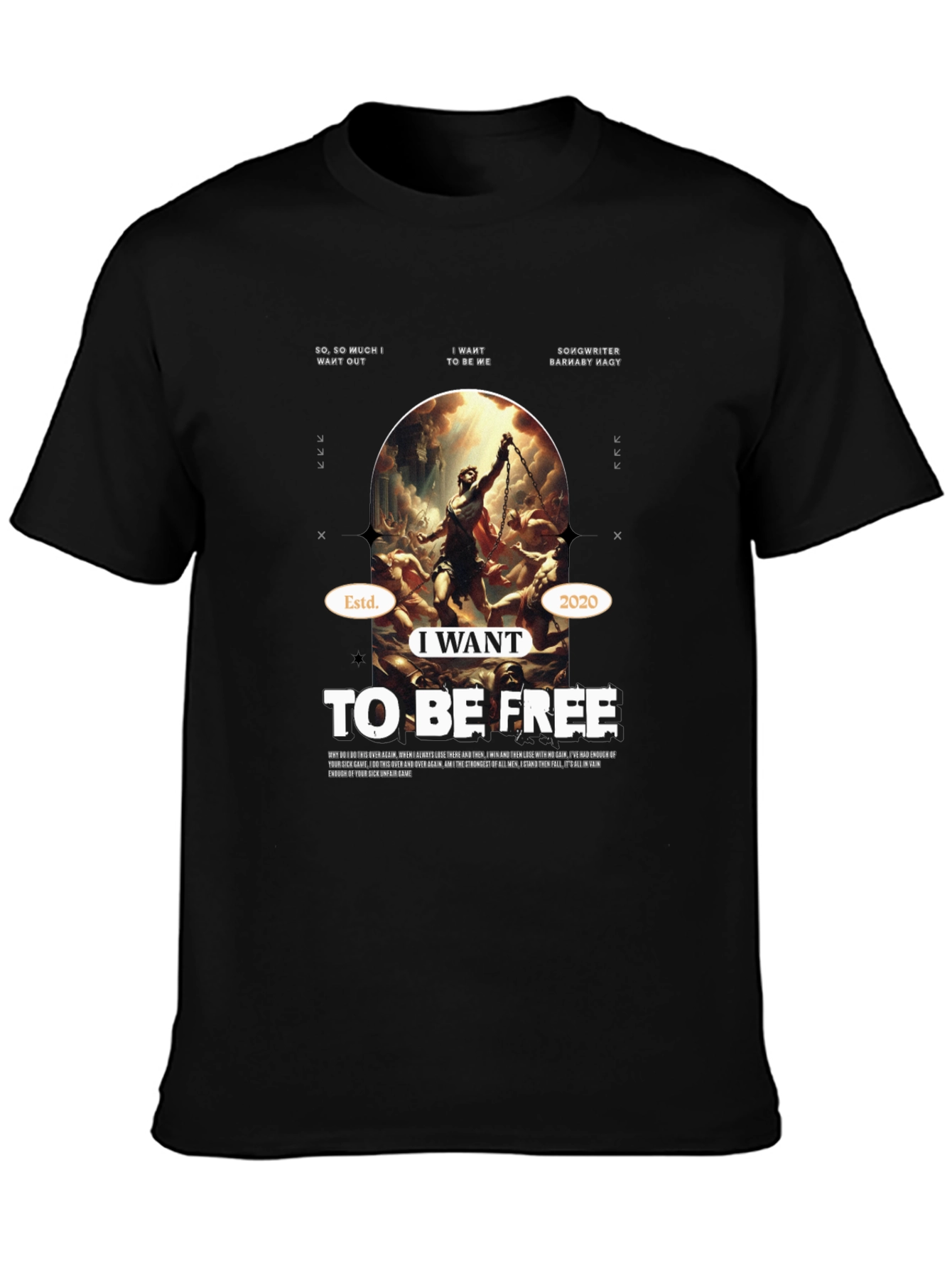 I Want To Be Free Graphic Tee