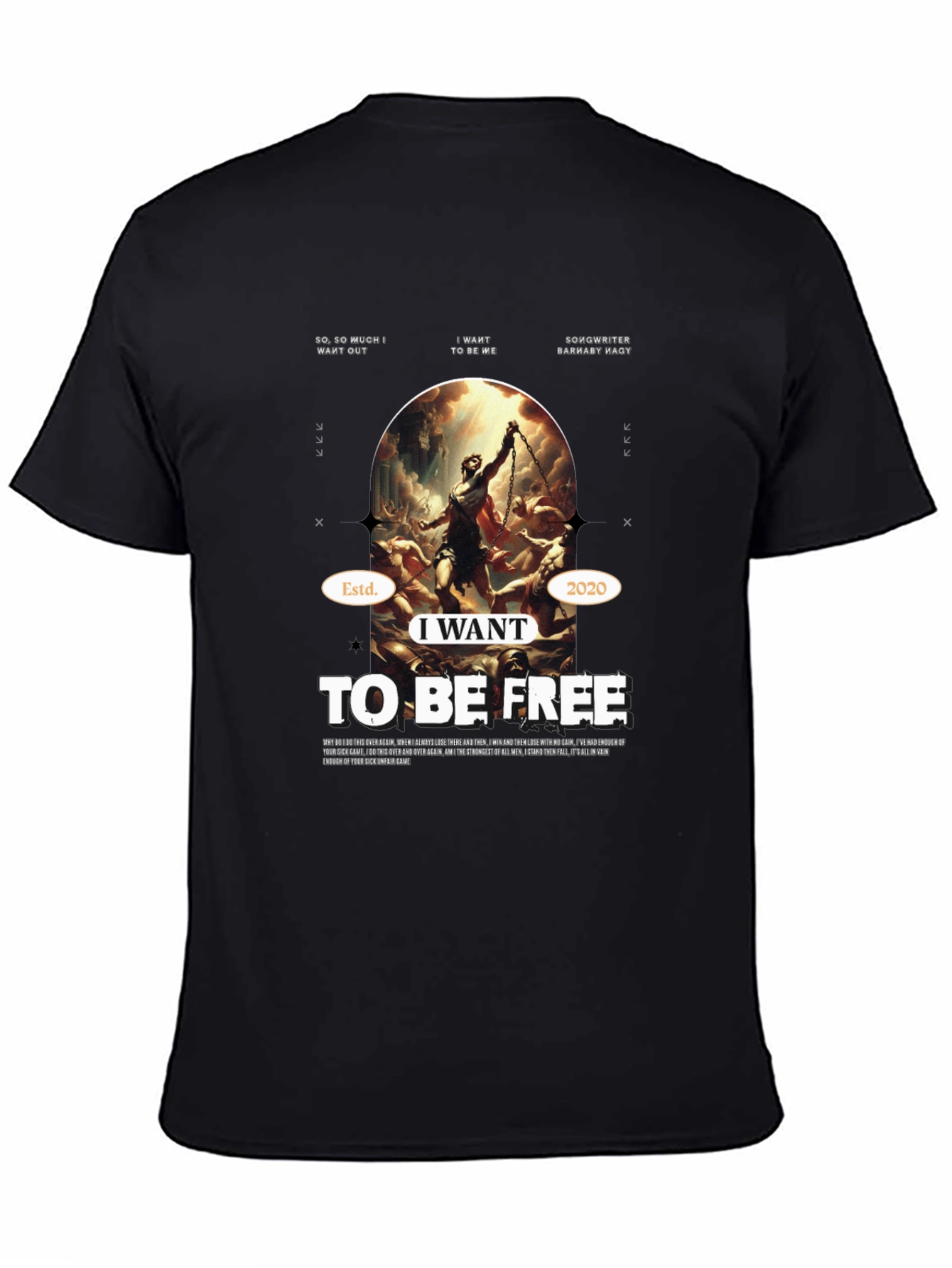 I Want To Be Free Graphic Tee