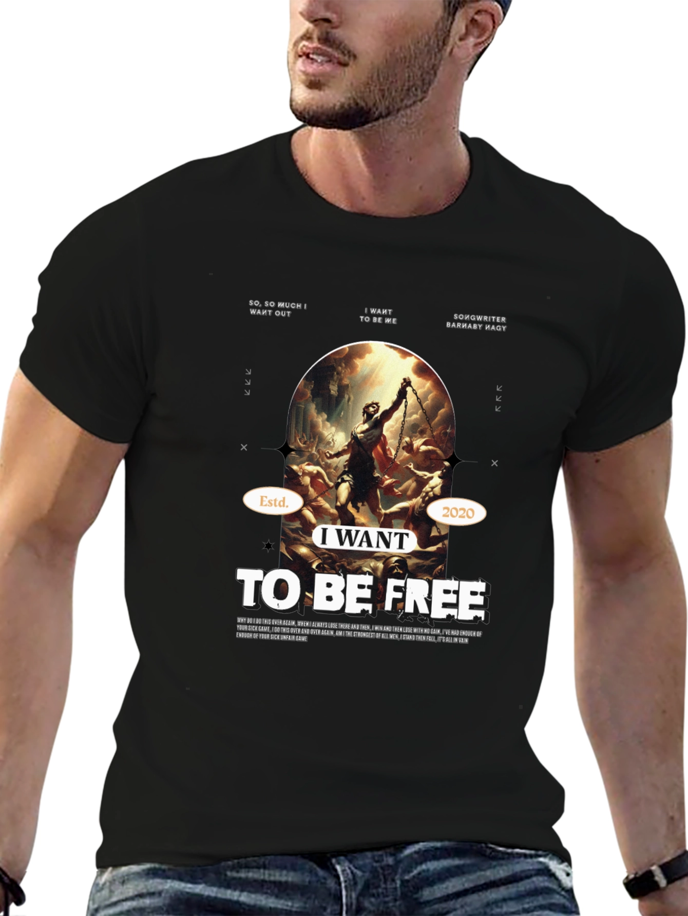 I Want To Be Free Graphic Tee