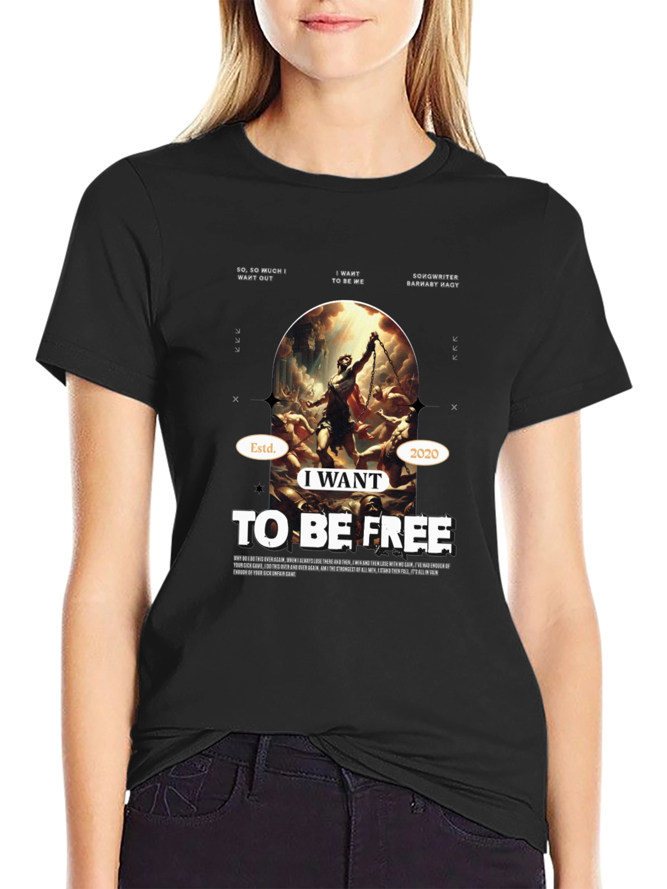 I Want To Be Free Graphic Tee