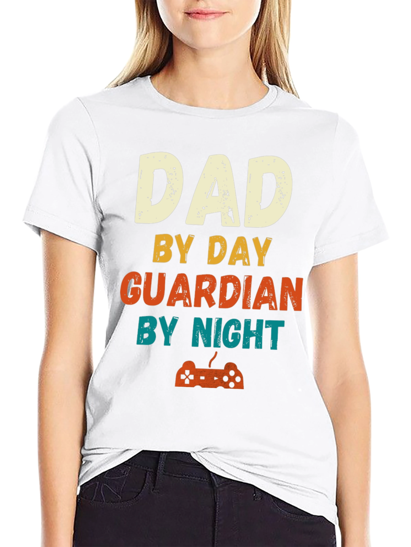Dad By Day Guardian By Night T-Shirt