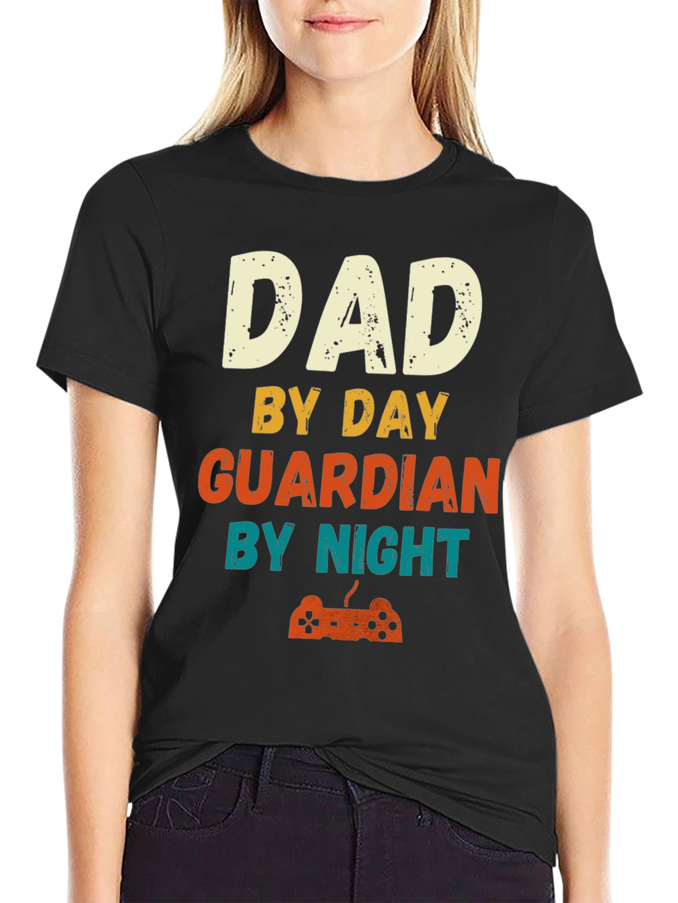 Dad By Day Guardian By Night T-Shirt
