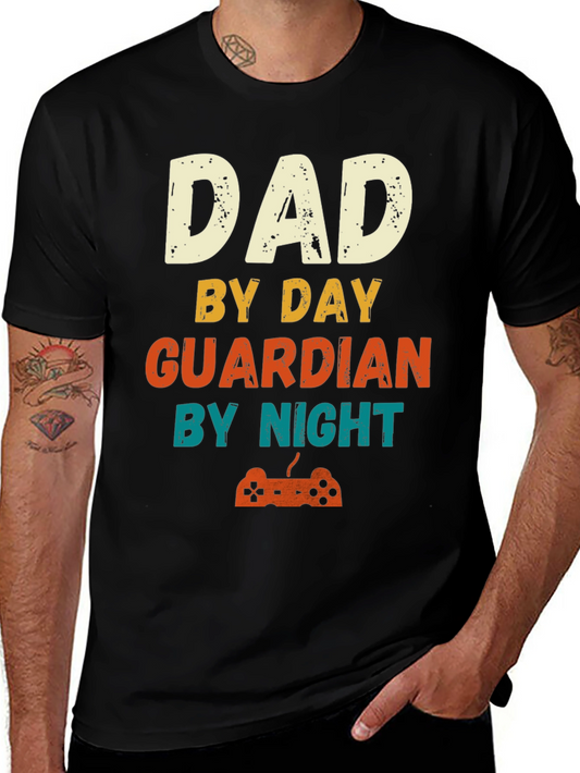 Dad By Day Guardian By Night T-Shirt