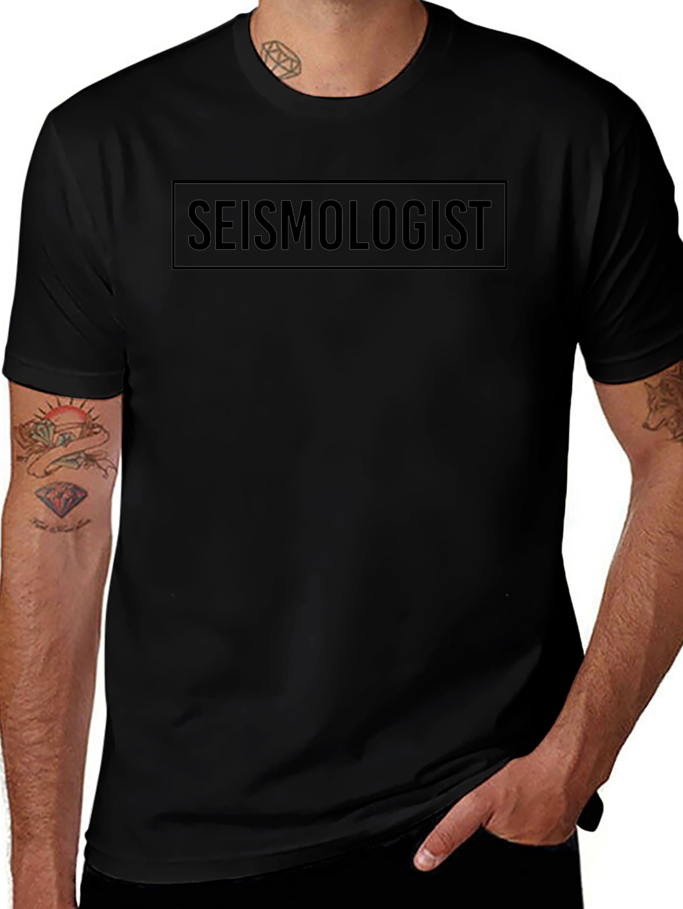 Seismologist Graphic T-Shirt - Unisex Crew Neck Tee