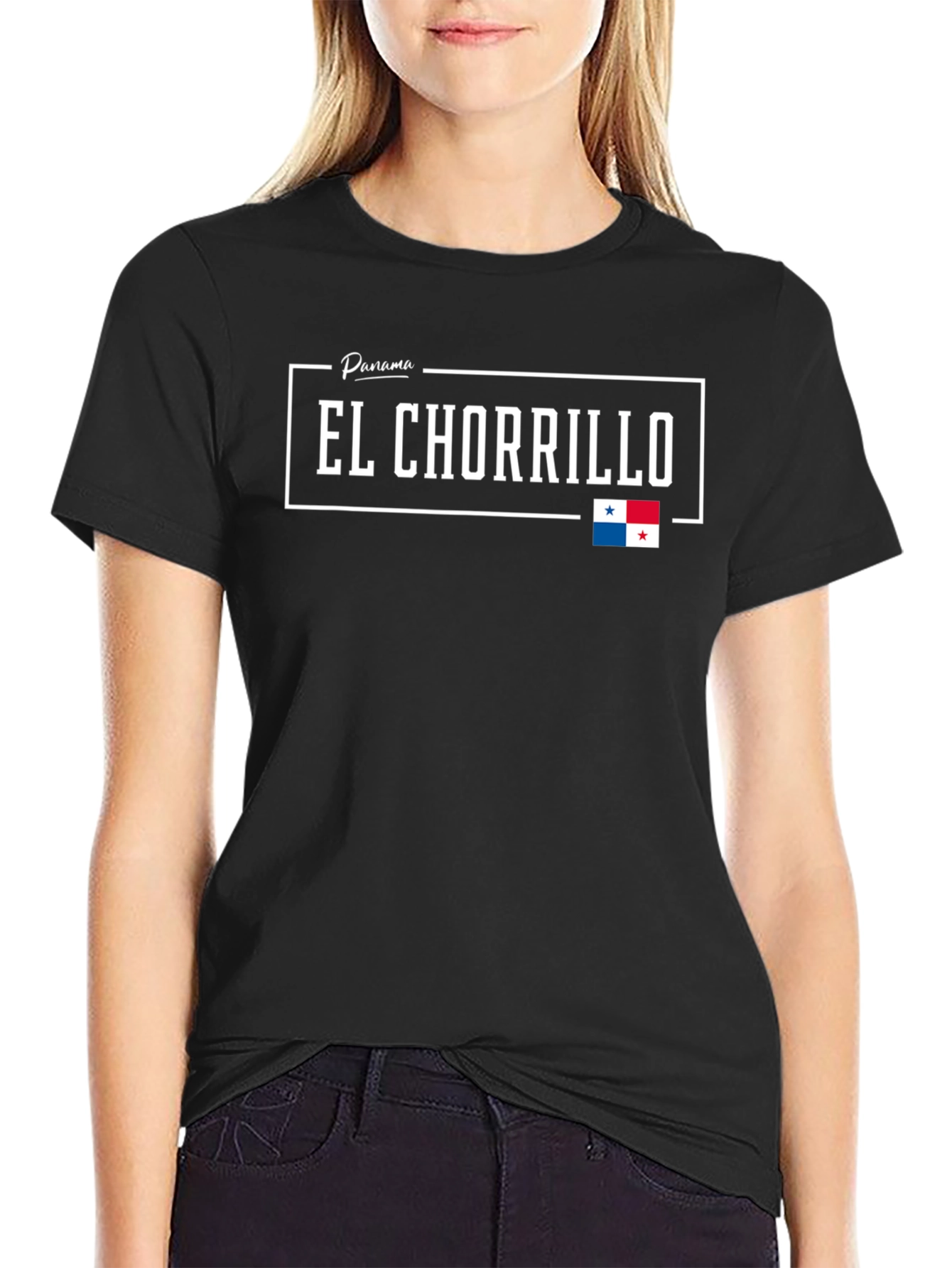 El Chorrillo Panama T-Shirt Black Graphic Tee