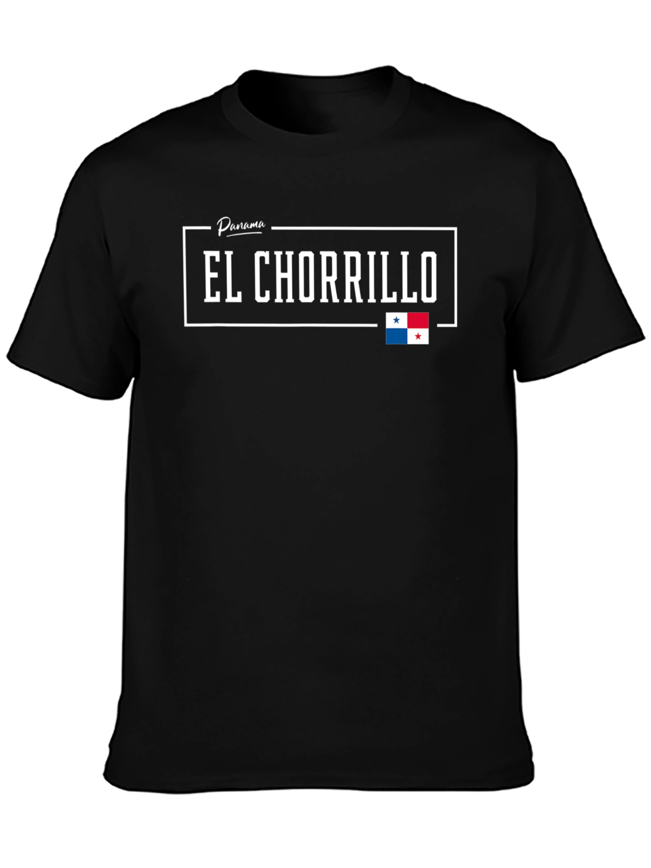 El Chorrillo Panama T-Shirt Black Graphic Tee