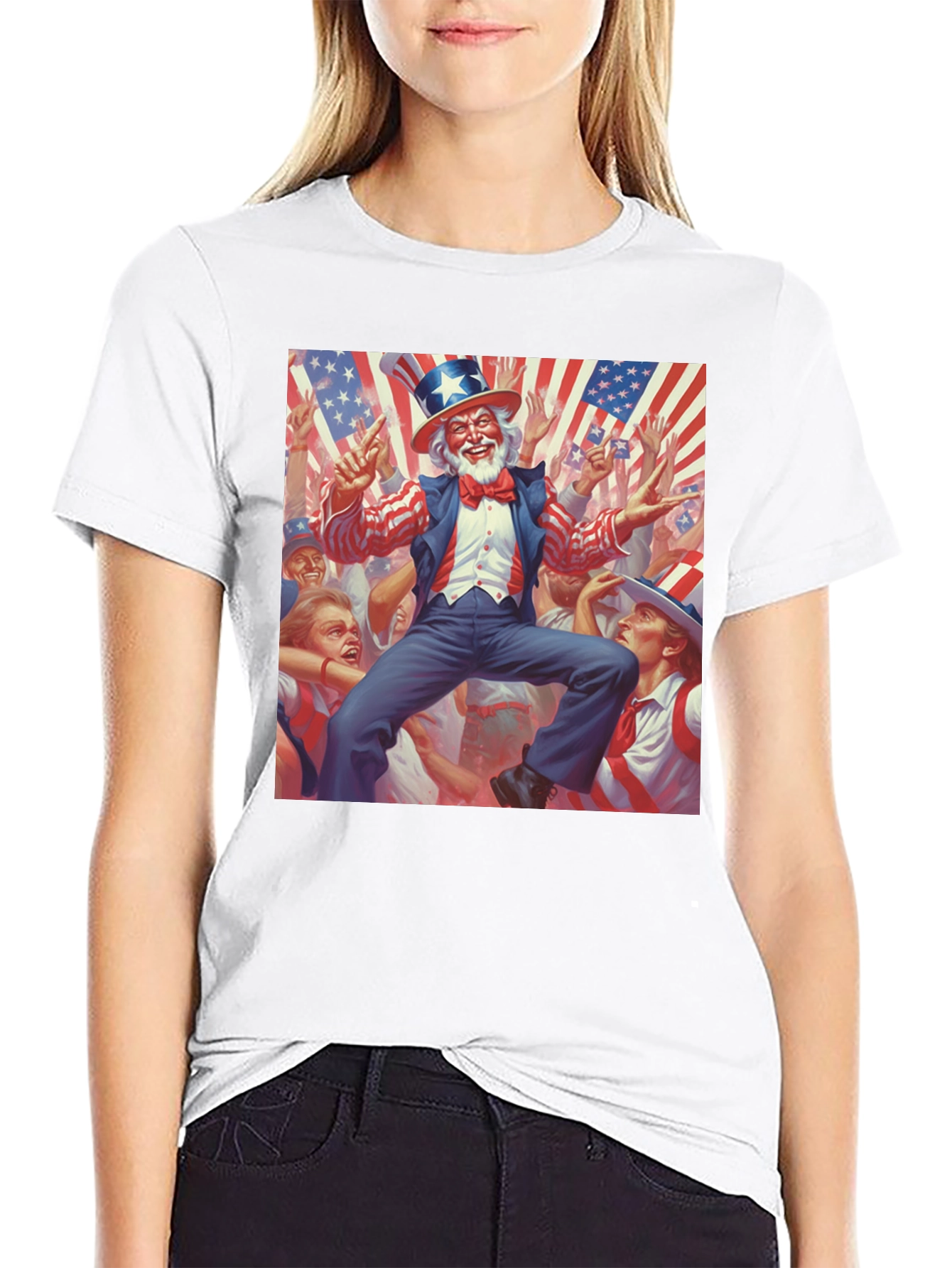 Patriotic Uncle Sam T-Shirt - Celebrate America!