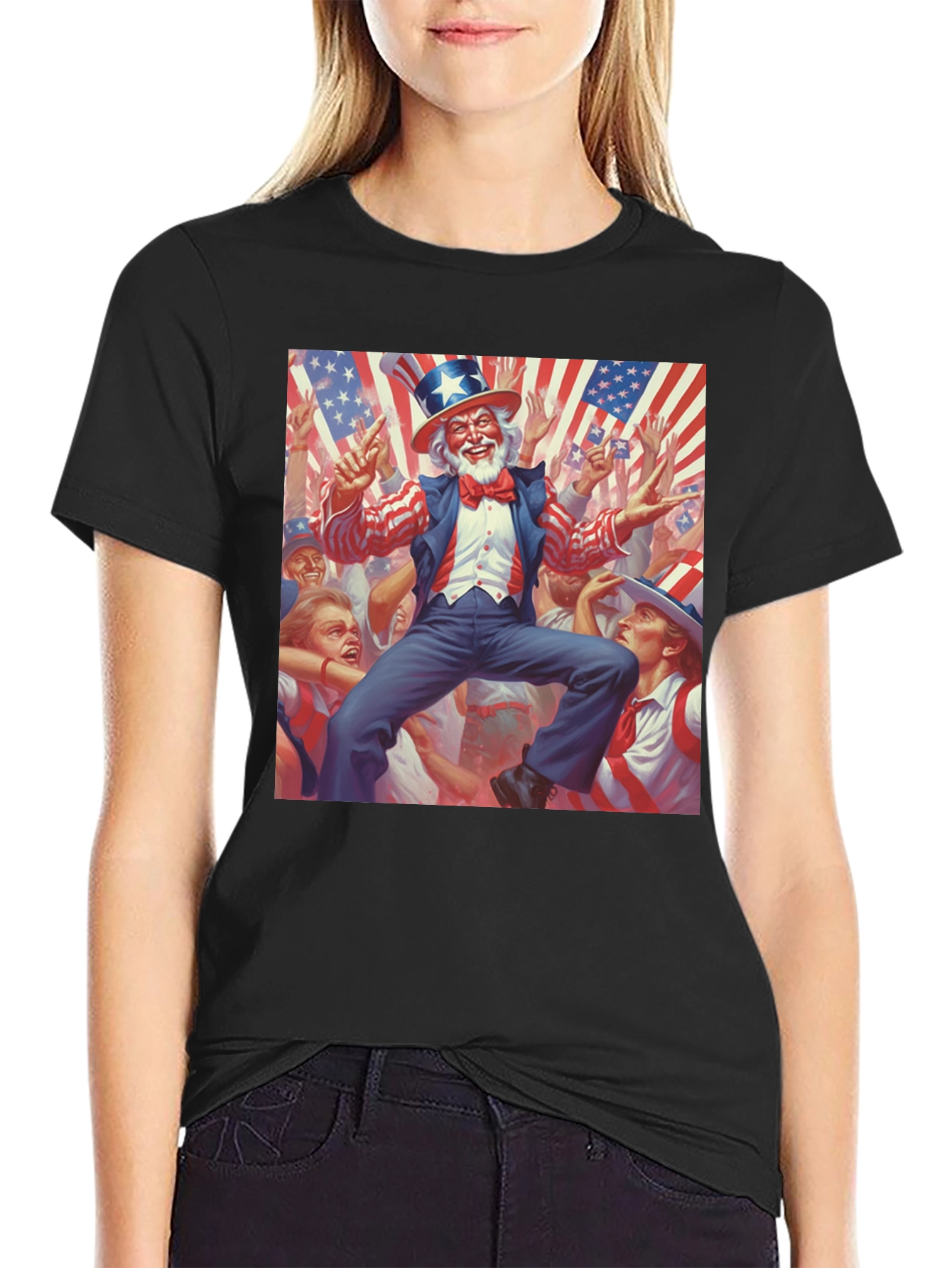 Patriotic Uncle Sam T-Shirt - Celebrate America!