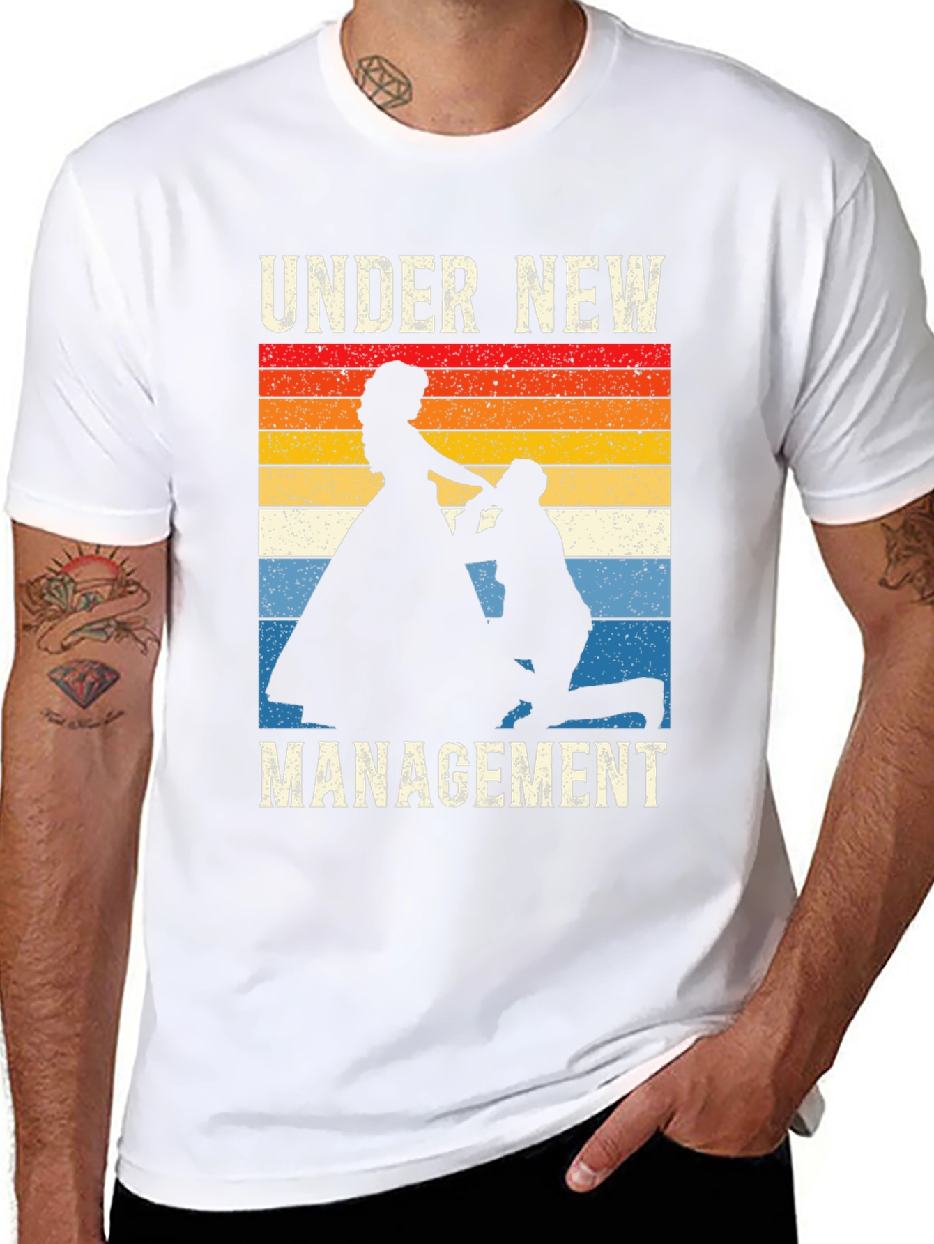 Under New Management Wedding Graphic T-Shirt