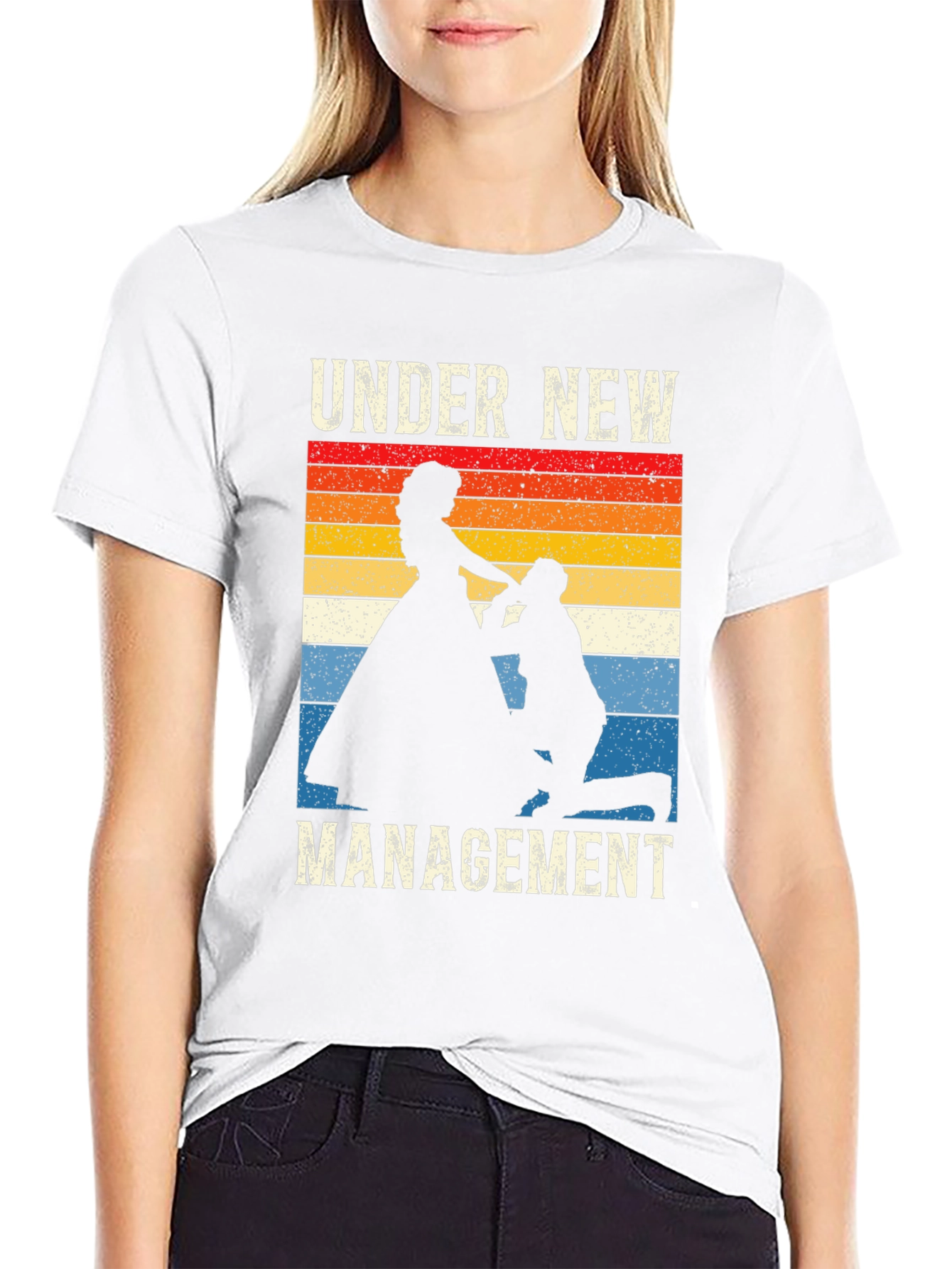 Under New Management Wedding Graphic T-Shirt