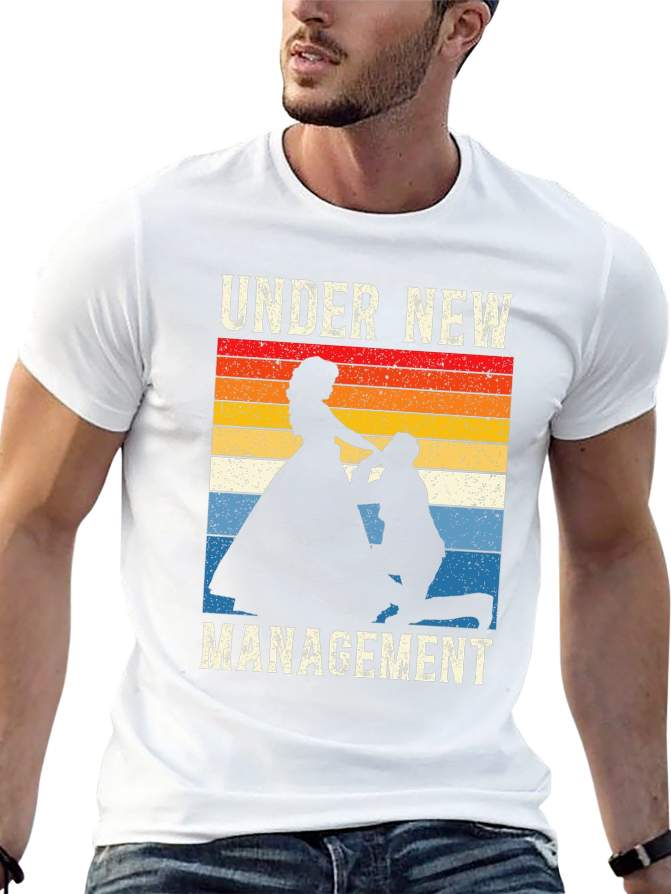 Under New Management Wedding Graphic T-Shirt