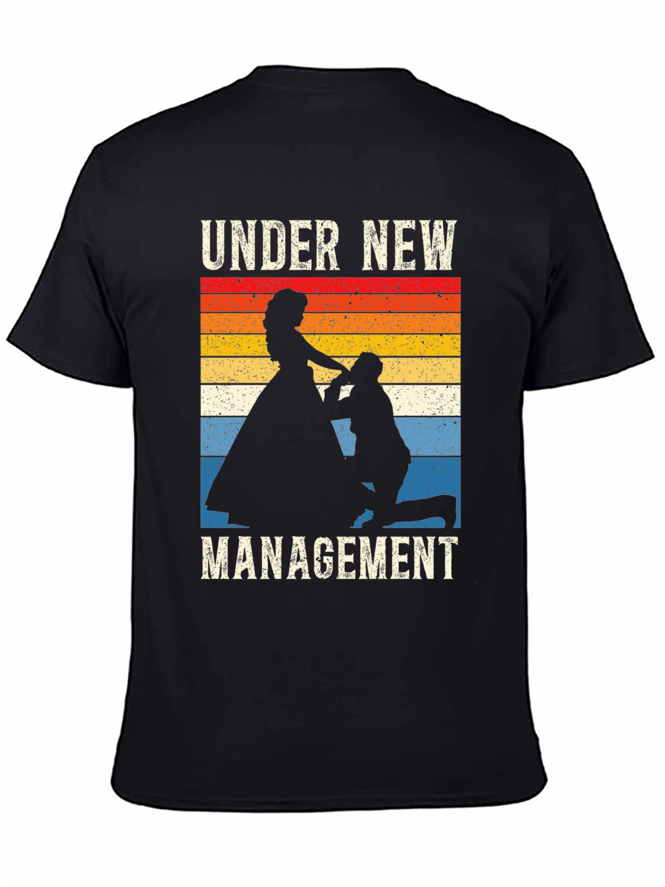 Under New Management Wedding Graphic T-Shirt