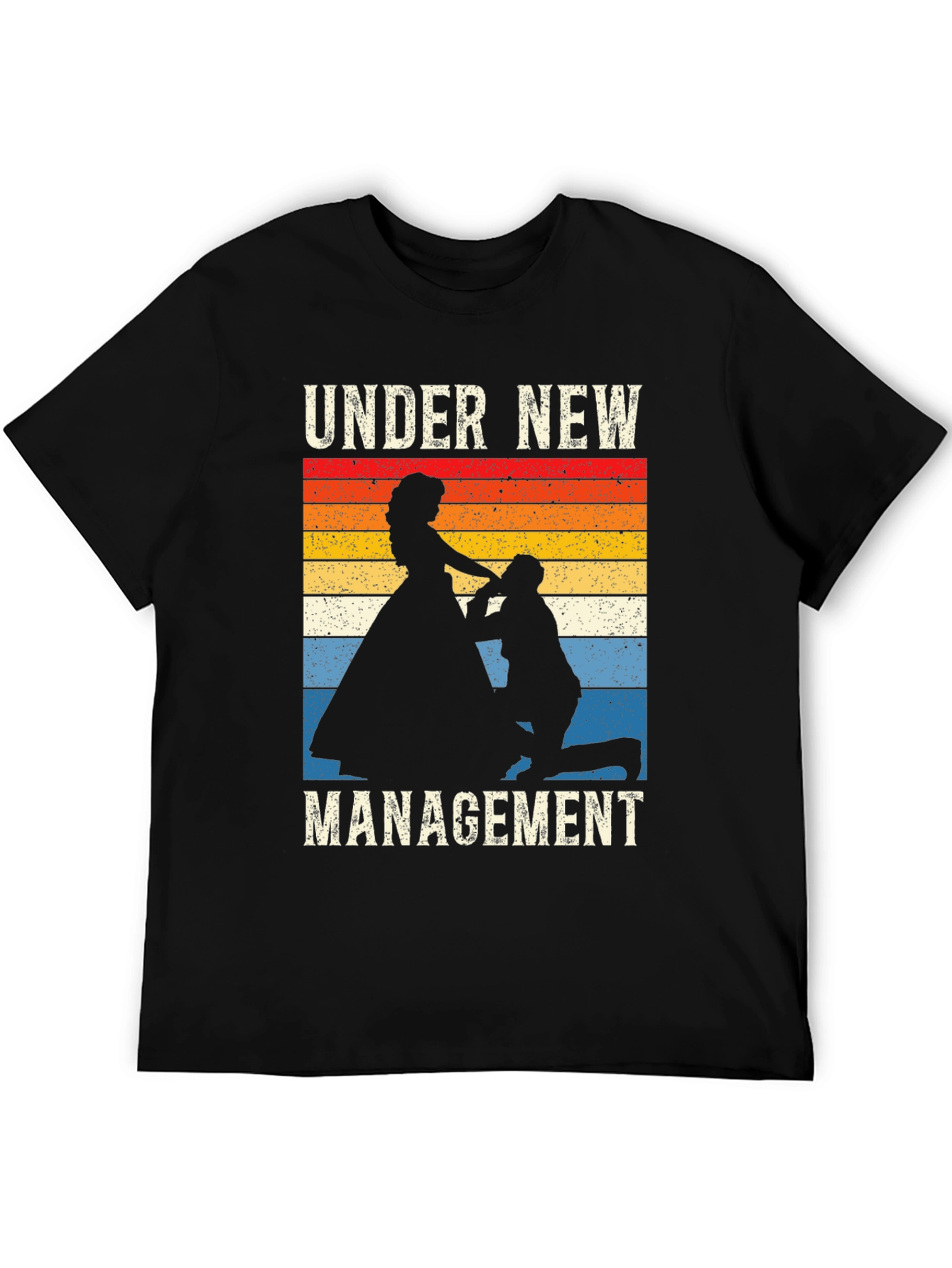 Under New Management Wedding Graphic T-Shirt