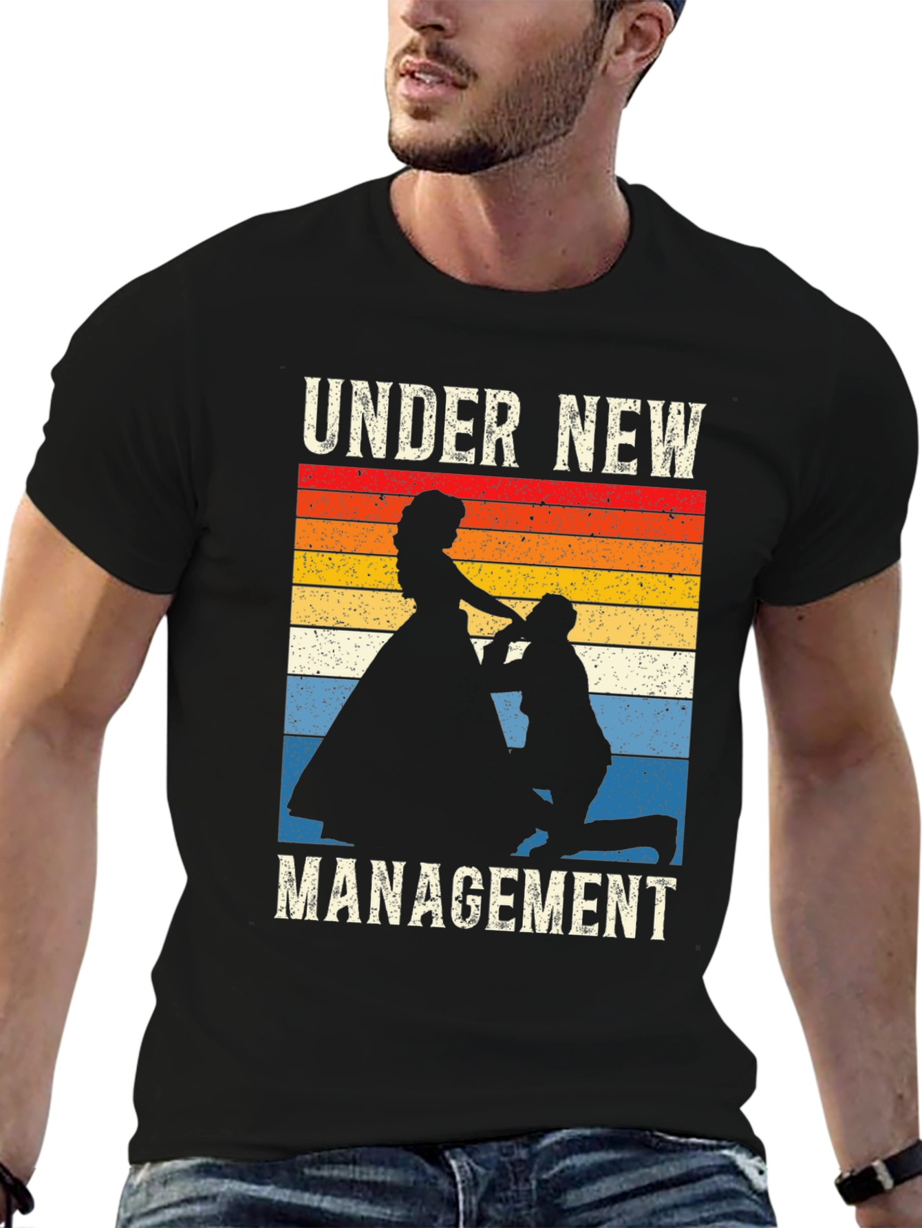 Under New Management Wedding Graphic T-Shirt