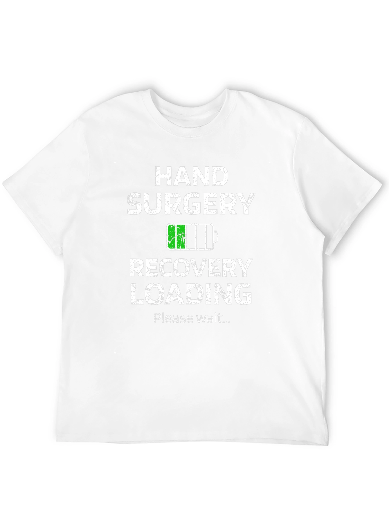 Hand Surgery Recovery Loading Funny T-Shirt