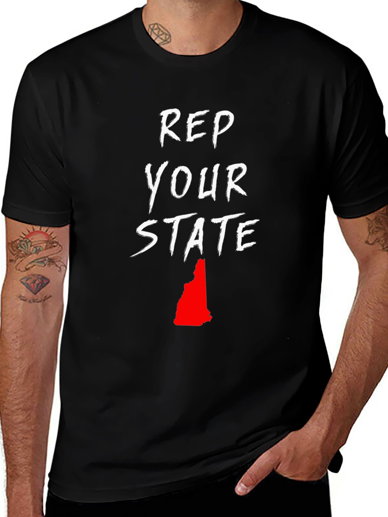 Rep Your State Graphic T-Shirt
