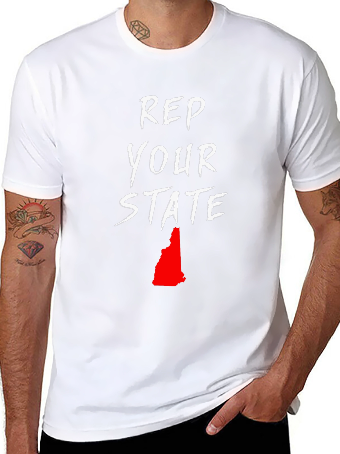 Rep Your State Graphic T-Shirt