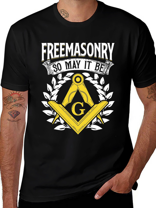 Freemasonry So May It Be T-Shirt