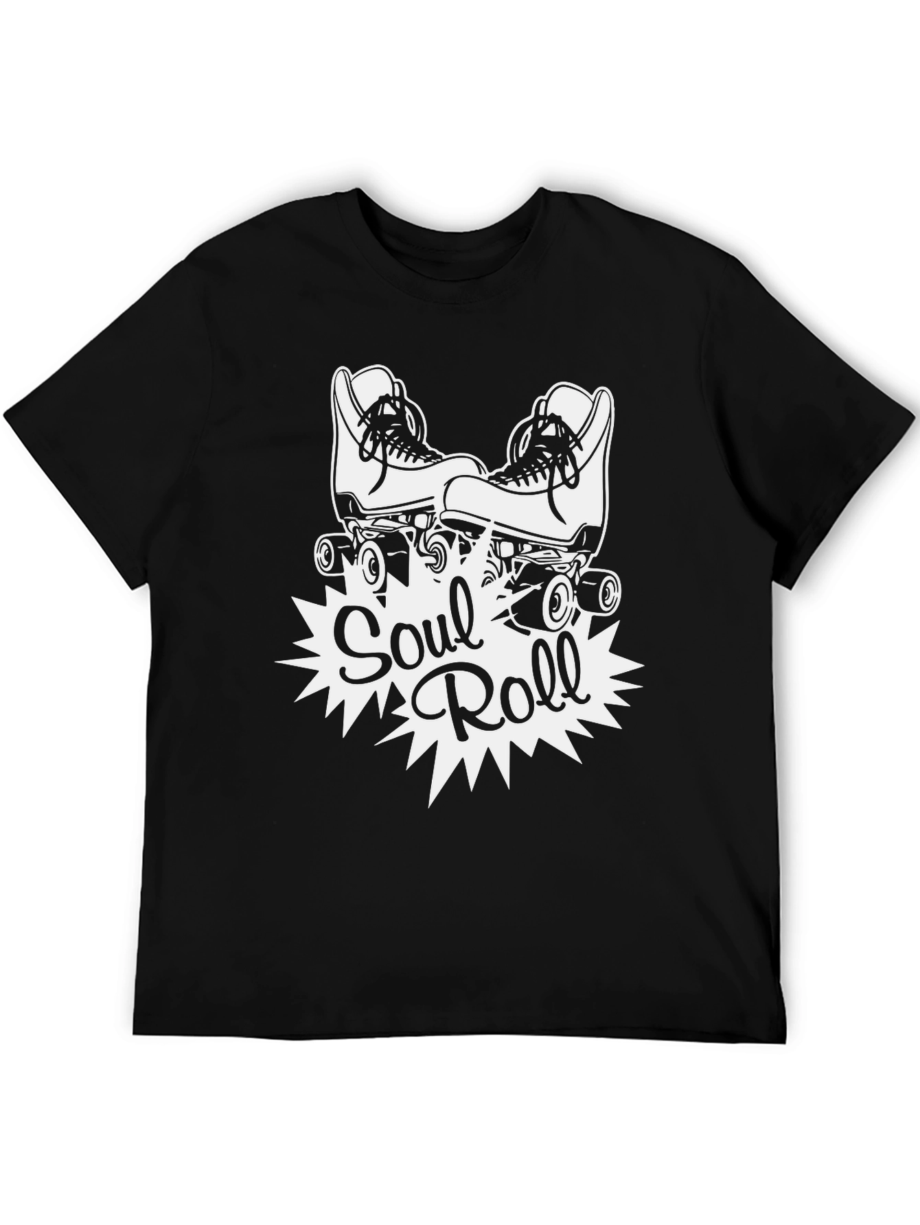 Soul Roll Skates Graphic Tee - Retro Style