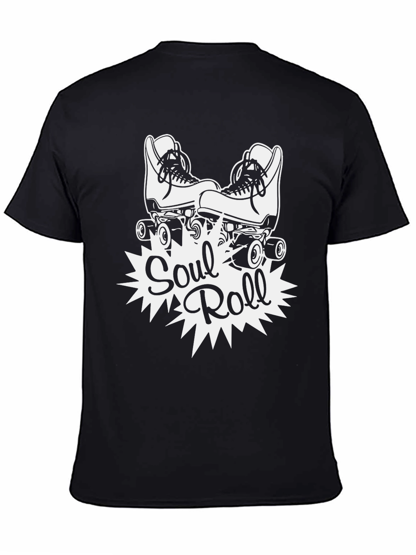 Soul Roll Skates Graphic Tee - Retro Style