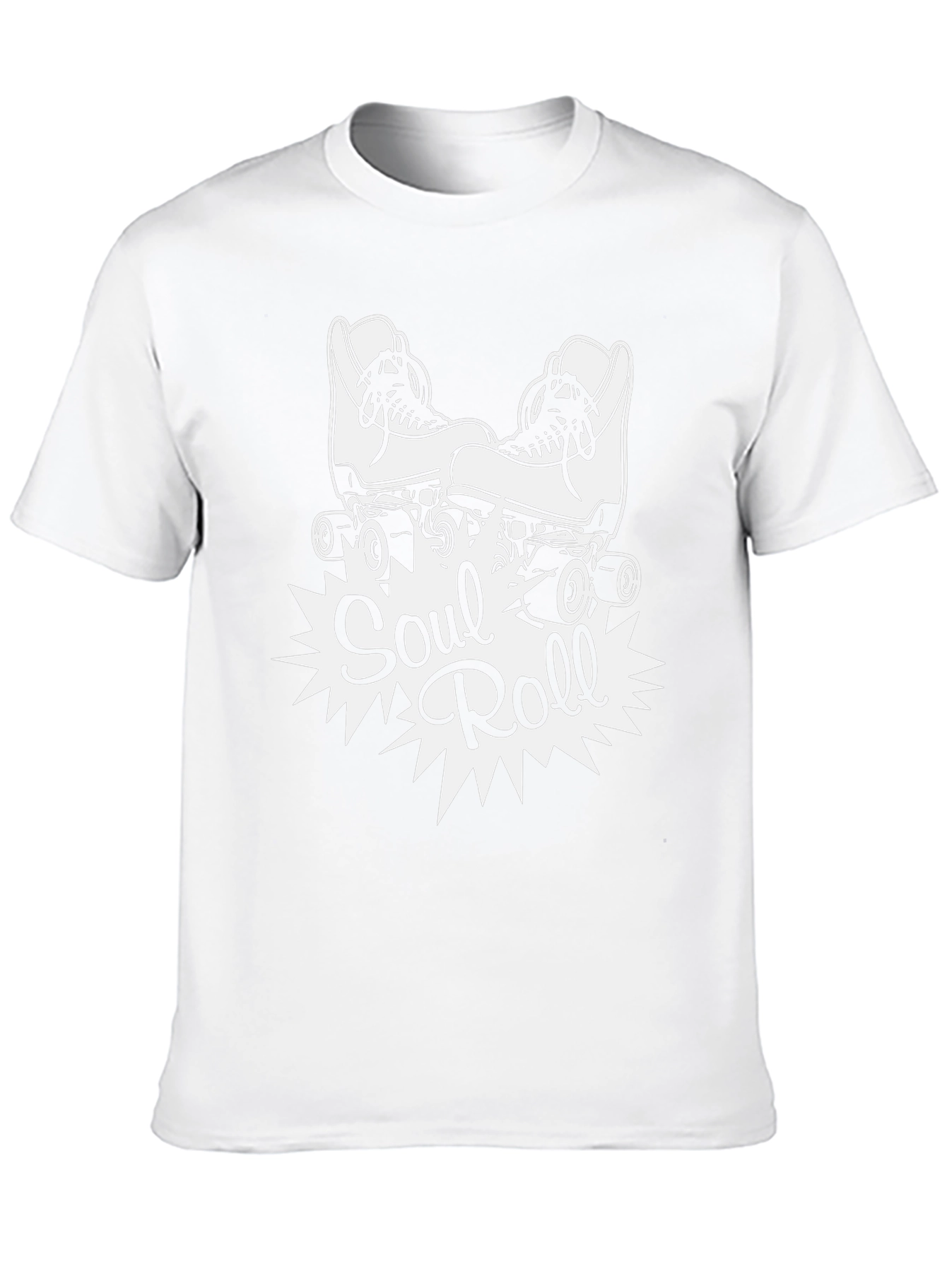 Soul Roll Skates Graphic Tee - Retro Style