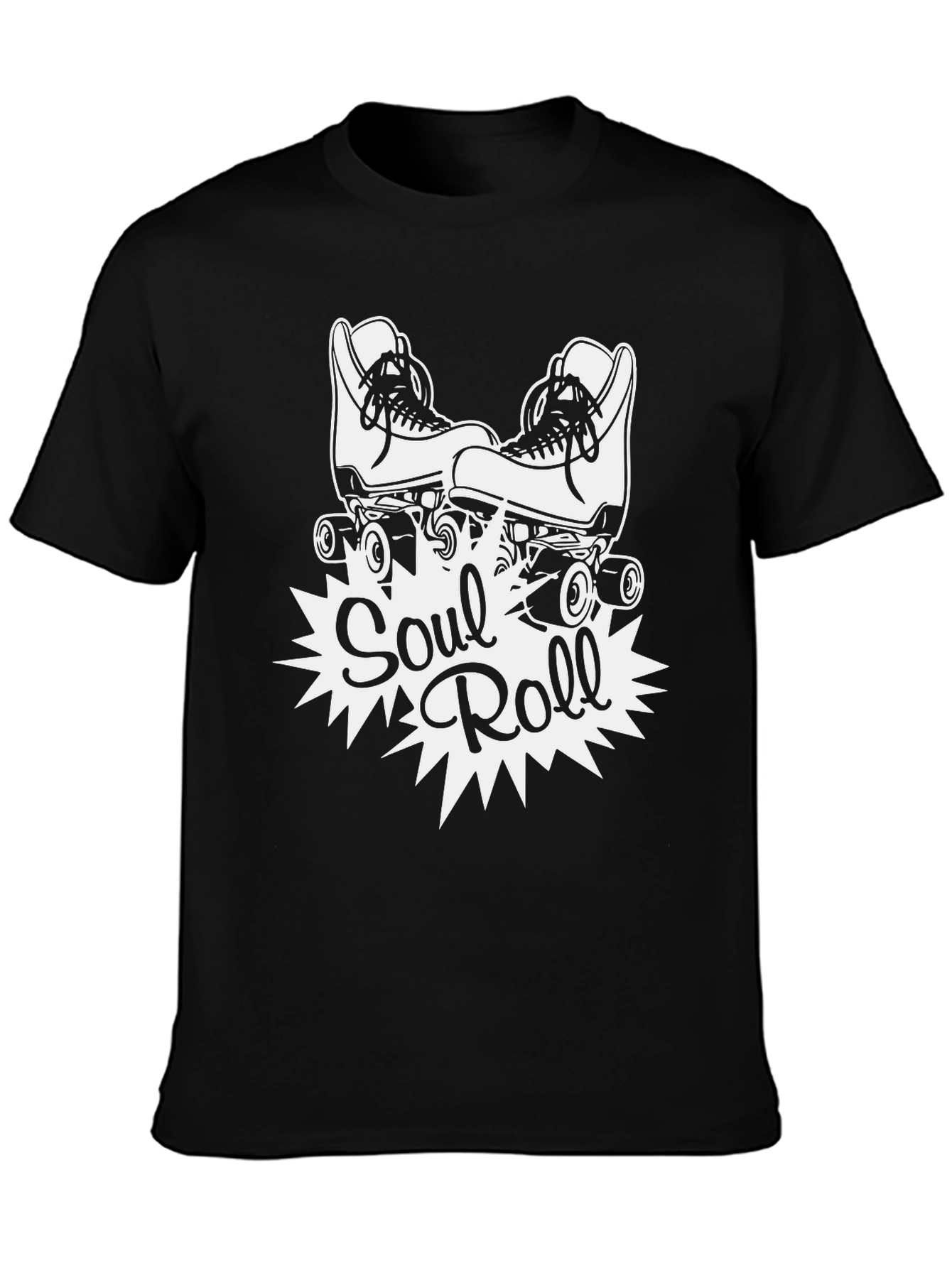 Soul Roll Skates Graphic Tee - Retro Style