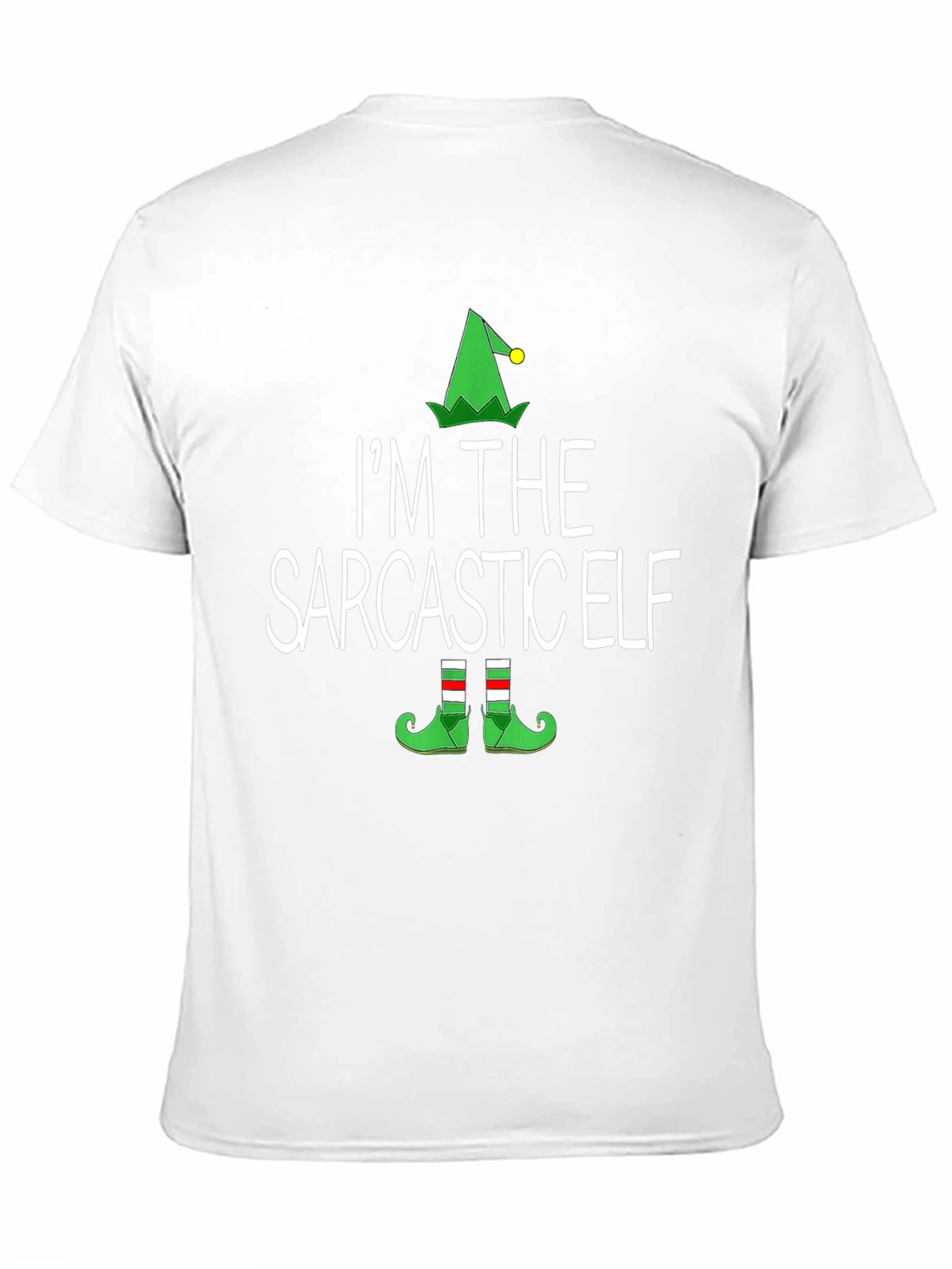 Sarcastic Elf T-Shirt - Funny Holiday Tee