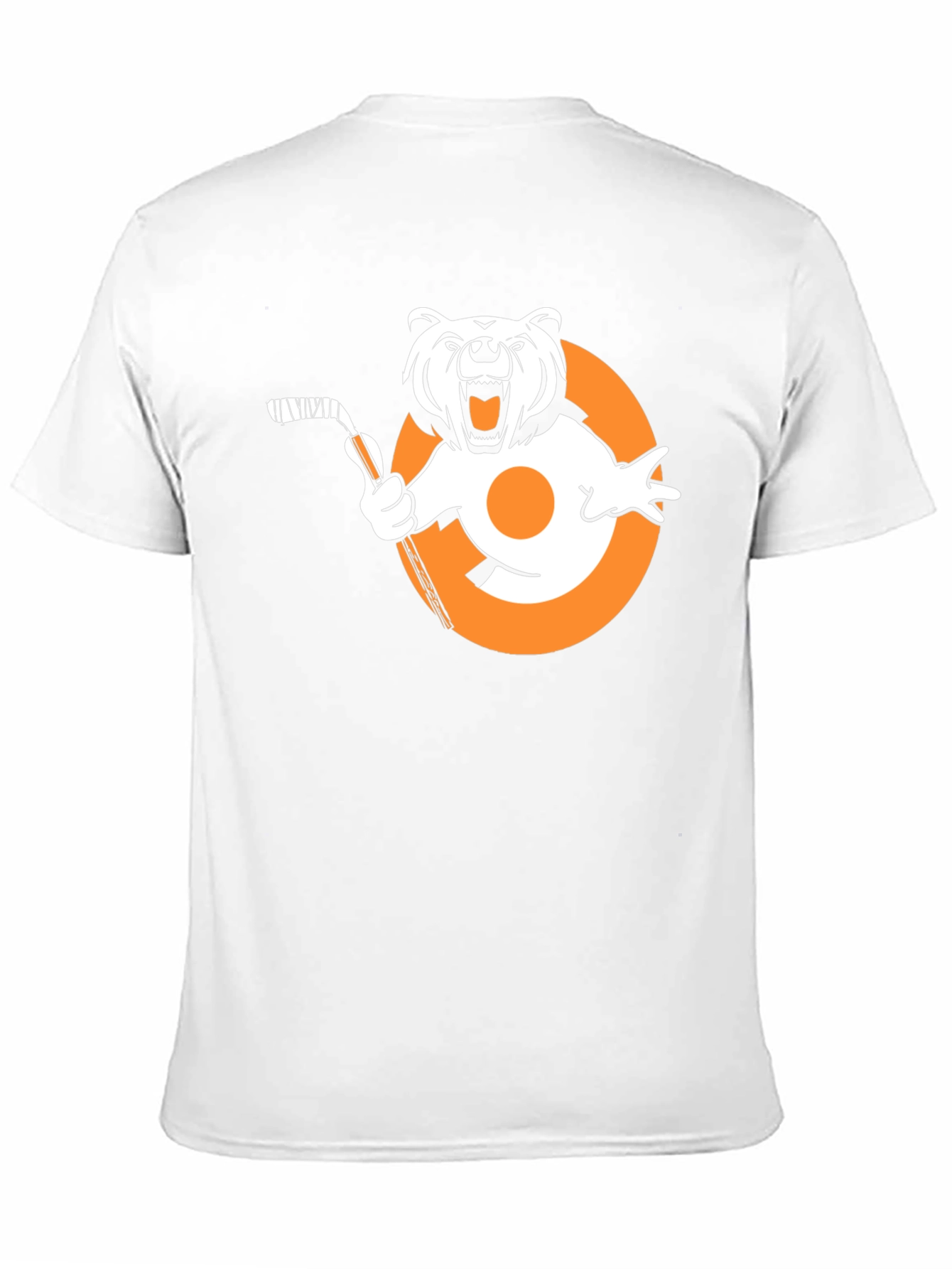 Bear Hockey Graphic T-Shirt - Fan Apparel