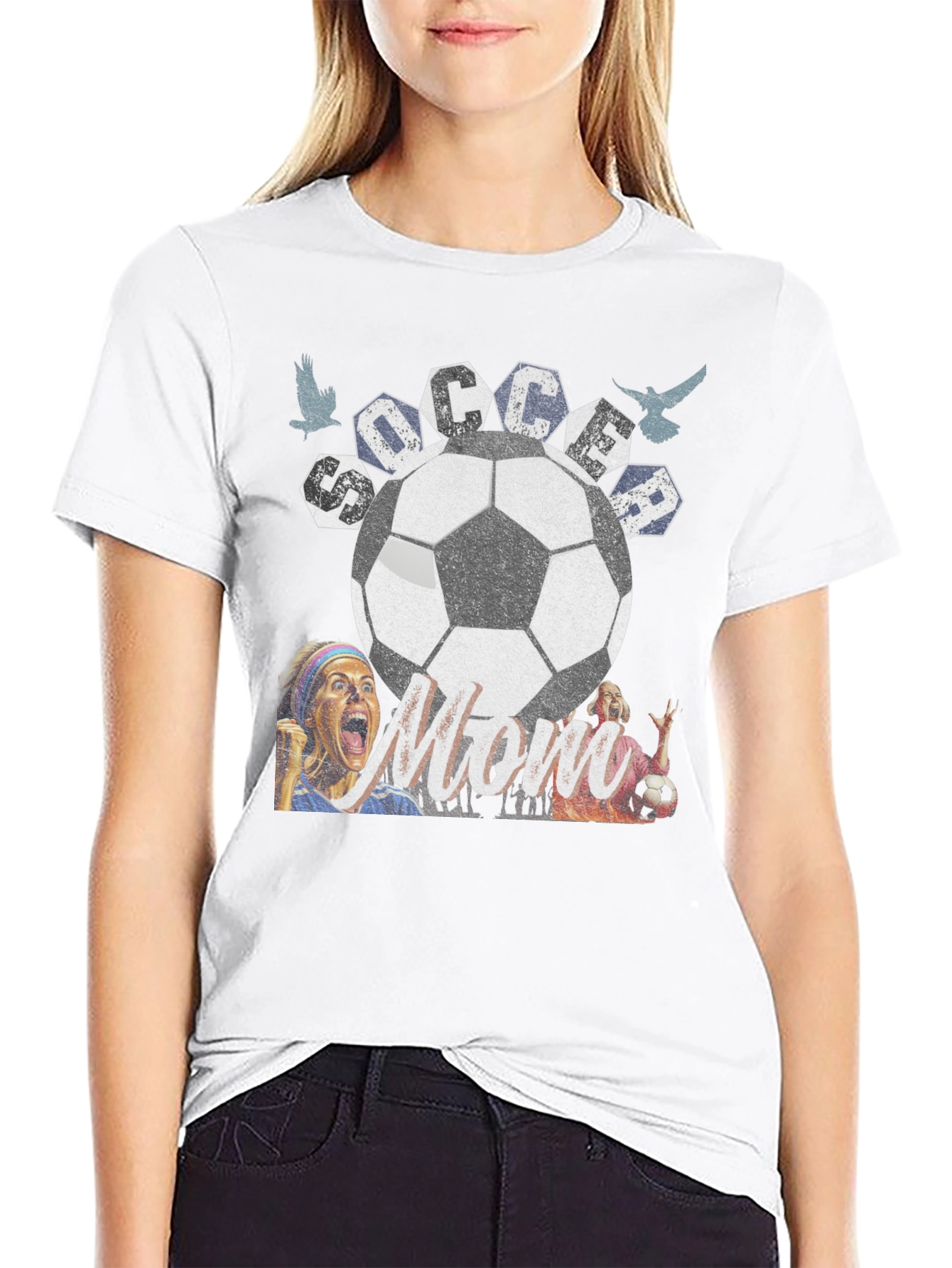 Soccer Mom Graphic T-Shirt