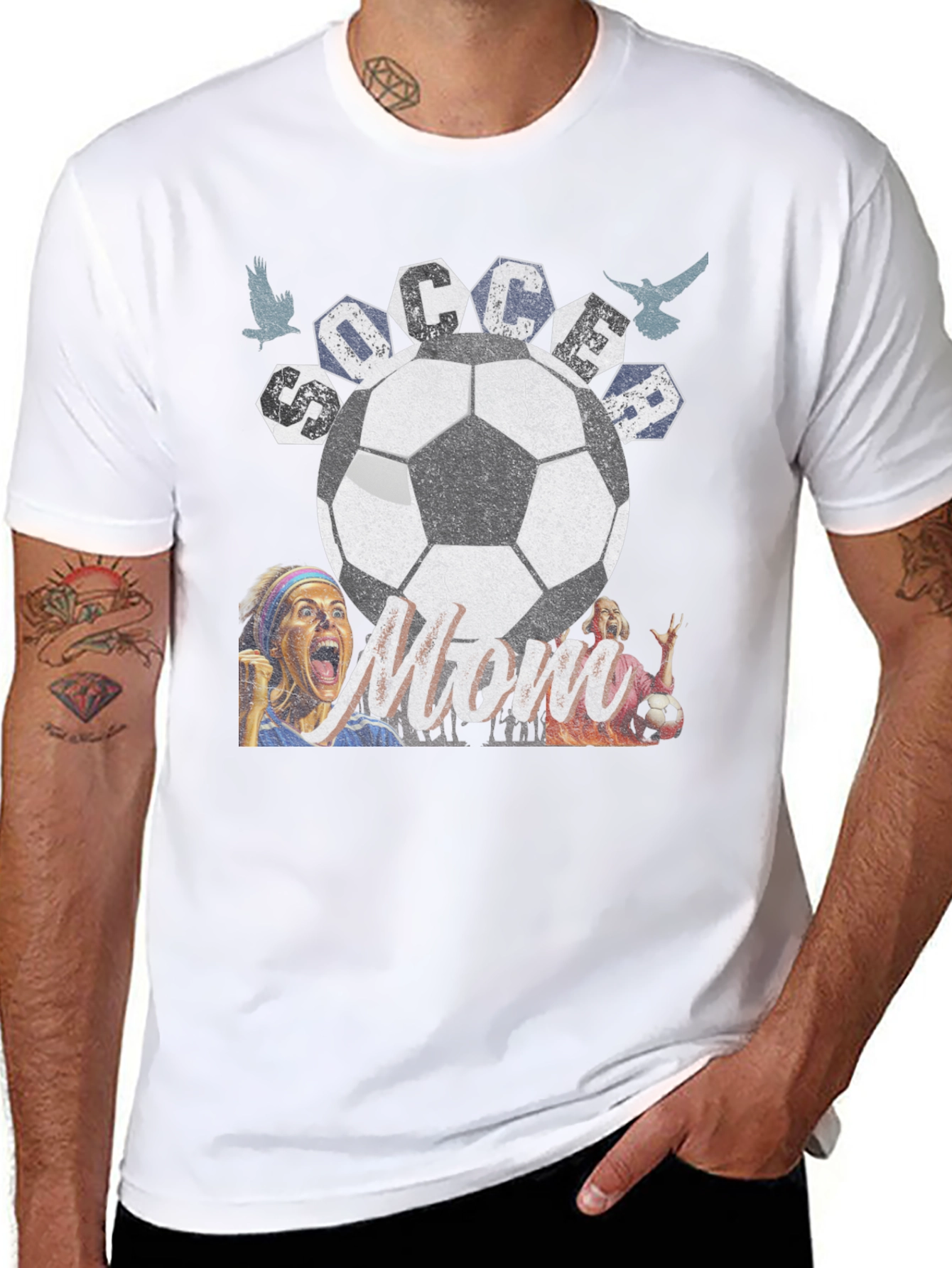 Soccer Mom Graphic T-Shirt
