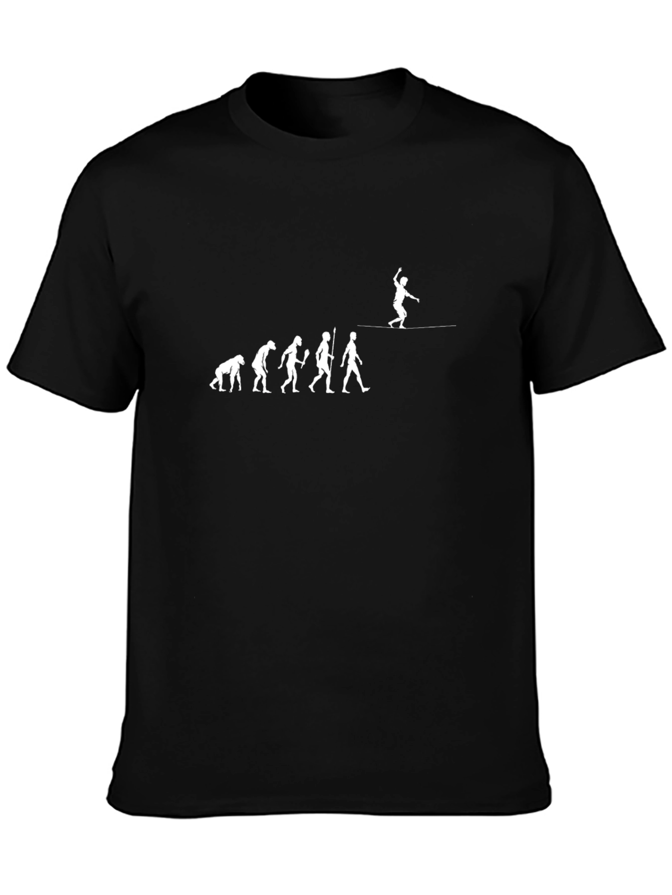 Evolution of Tightrope Walker Graphic Tee