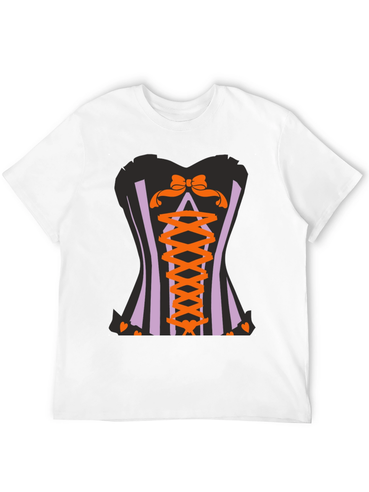 Corset Halloween Graphic T-Shirt