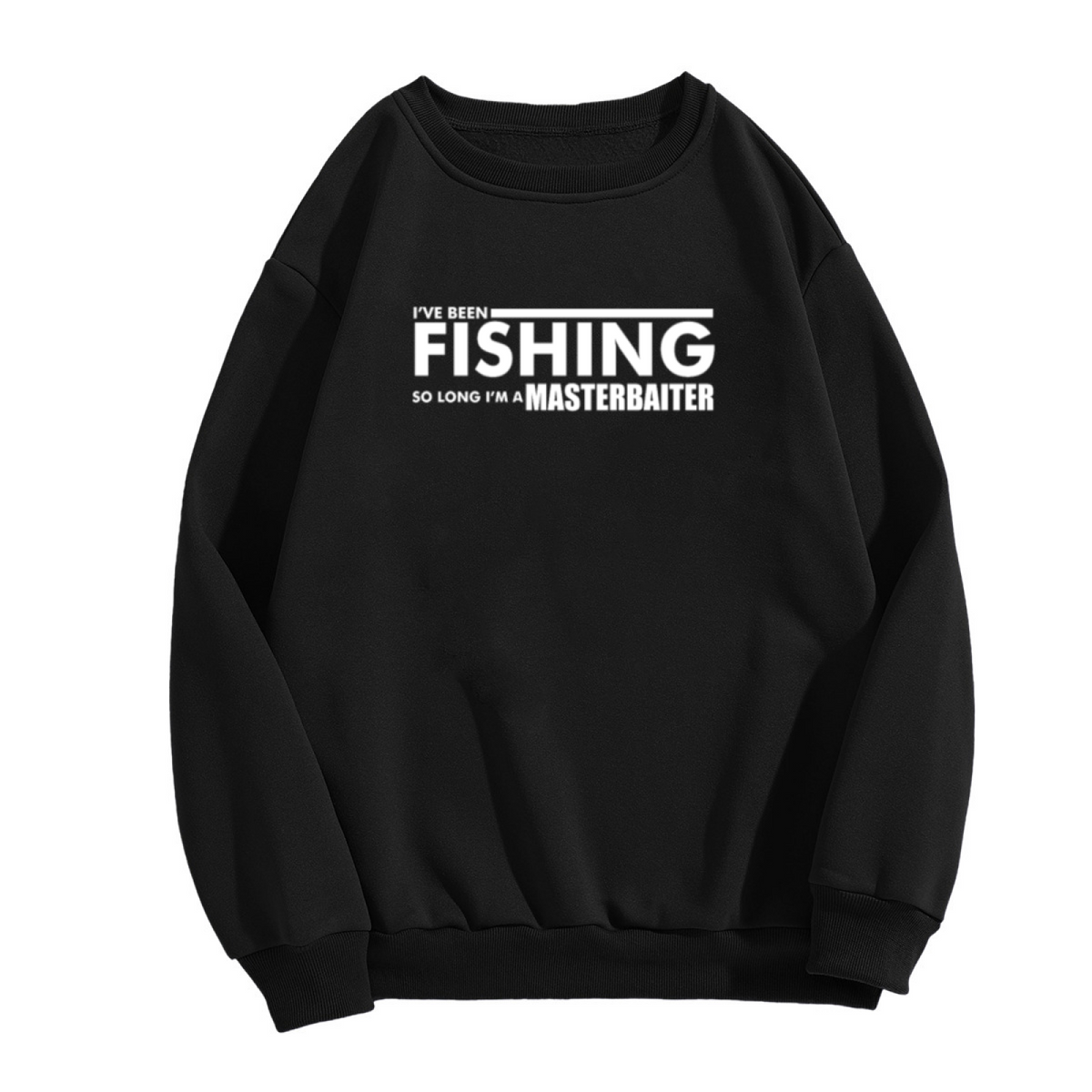 MASTER BAITER - Funny Fishing Graphic ԲÁìÎÀÒÂ | Unisex Pullover Sweatshirt