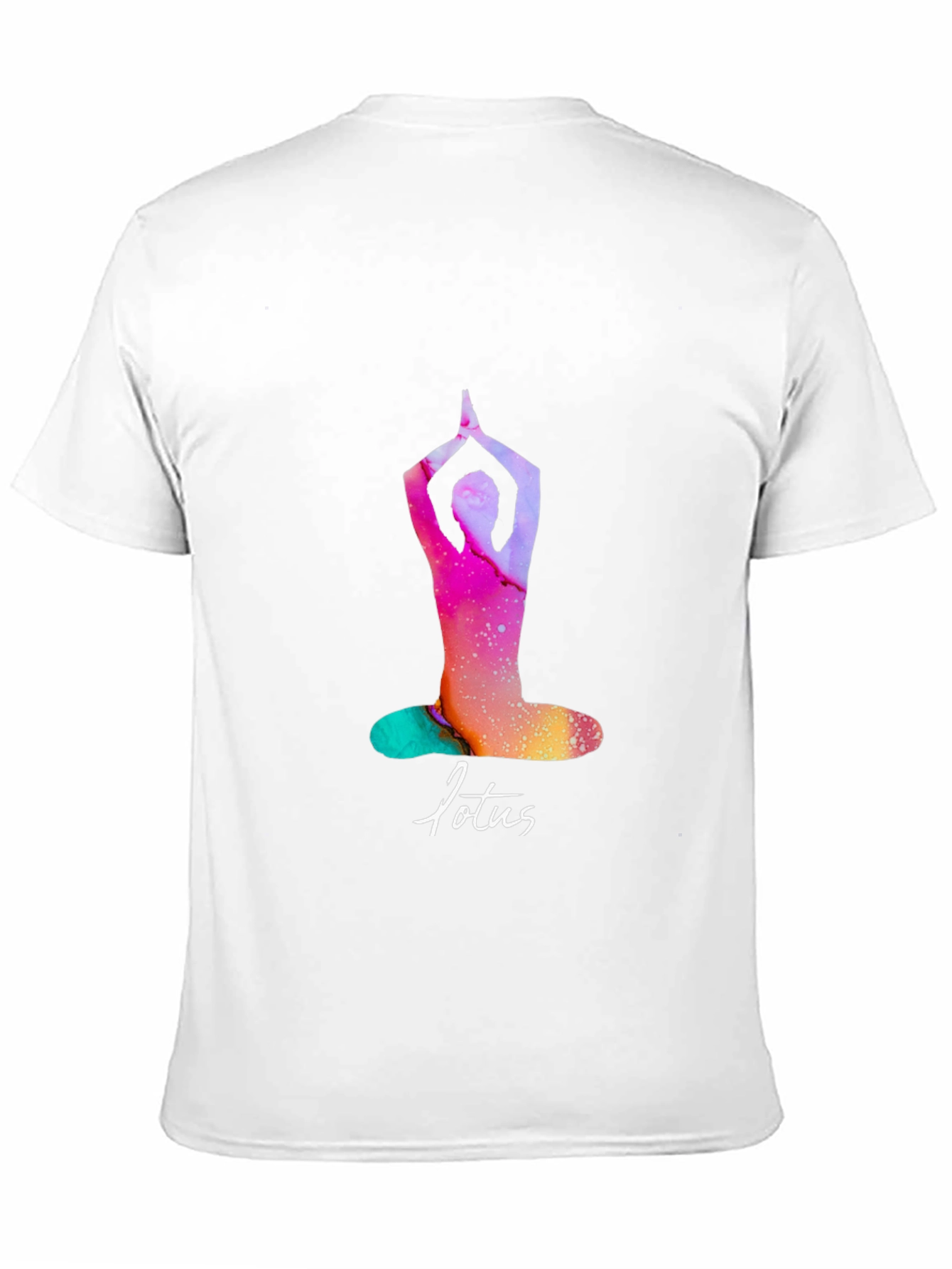 Lotus Pose Graphic Tee - Yoga Meditation Shirt