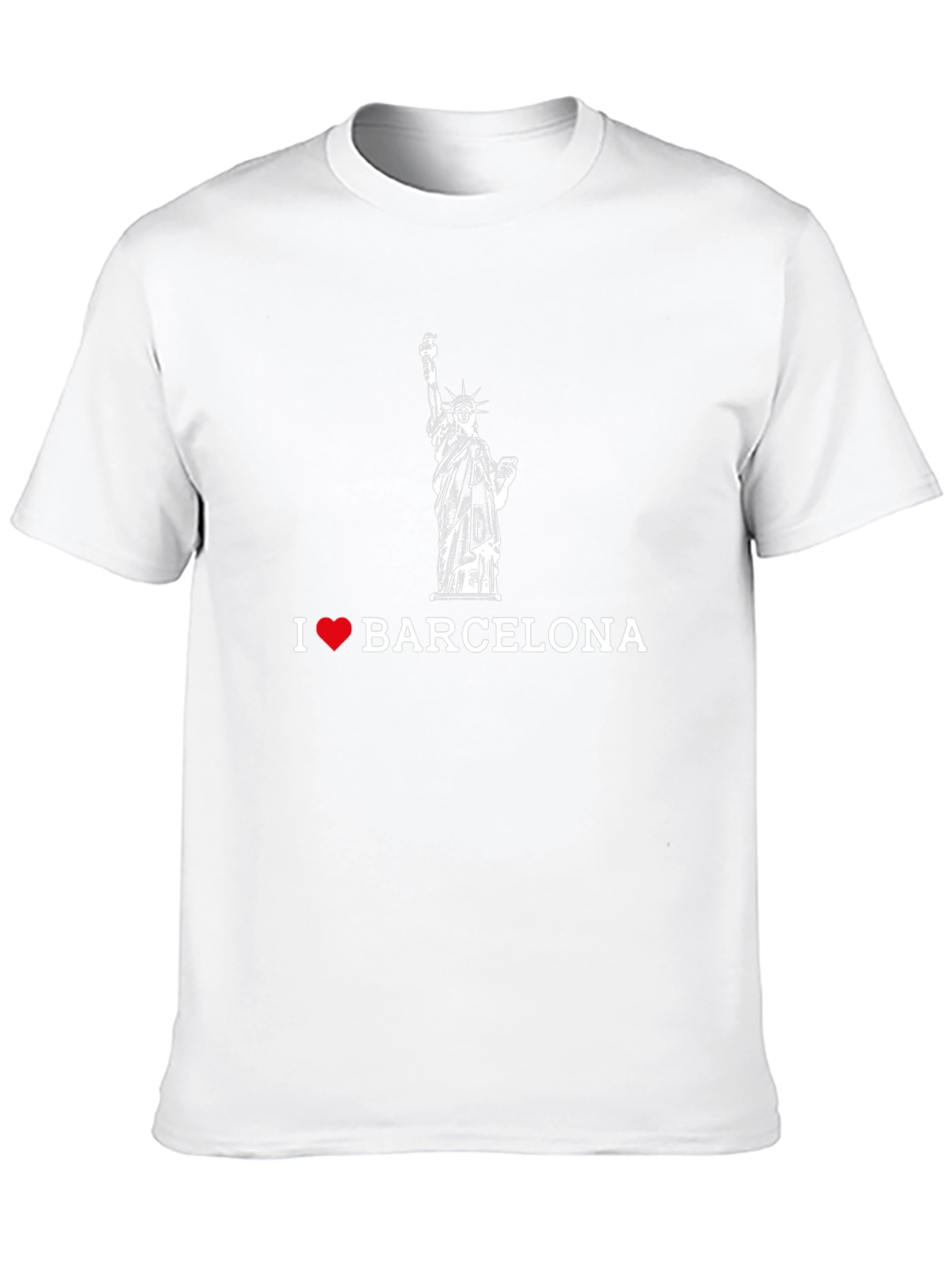 I Love Barcelona Graphic T-Shirt