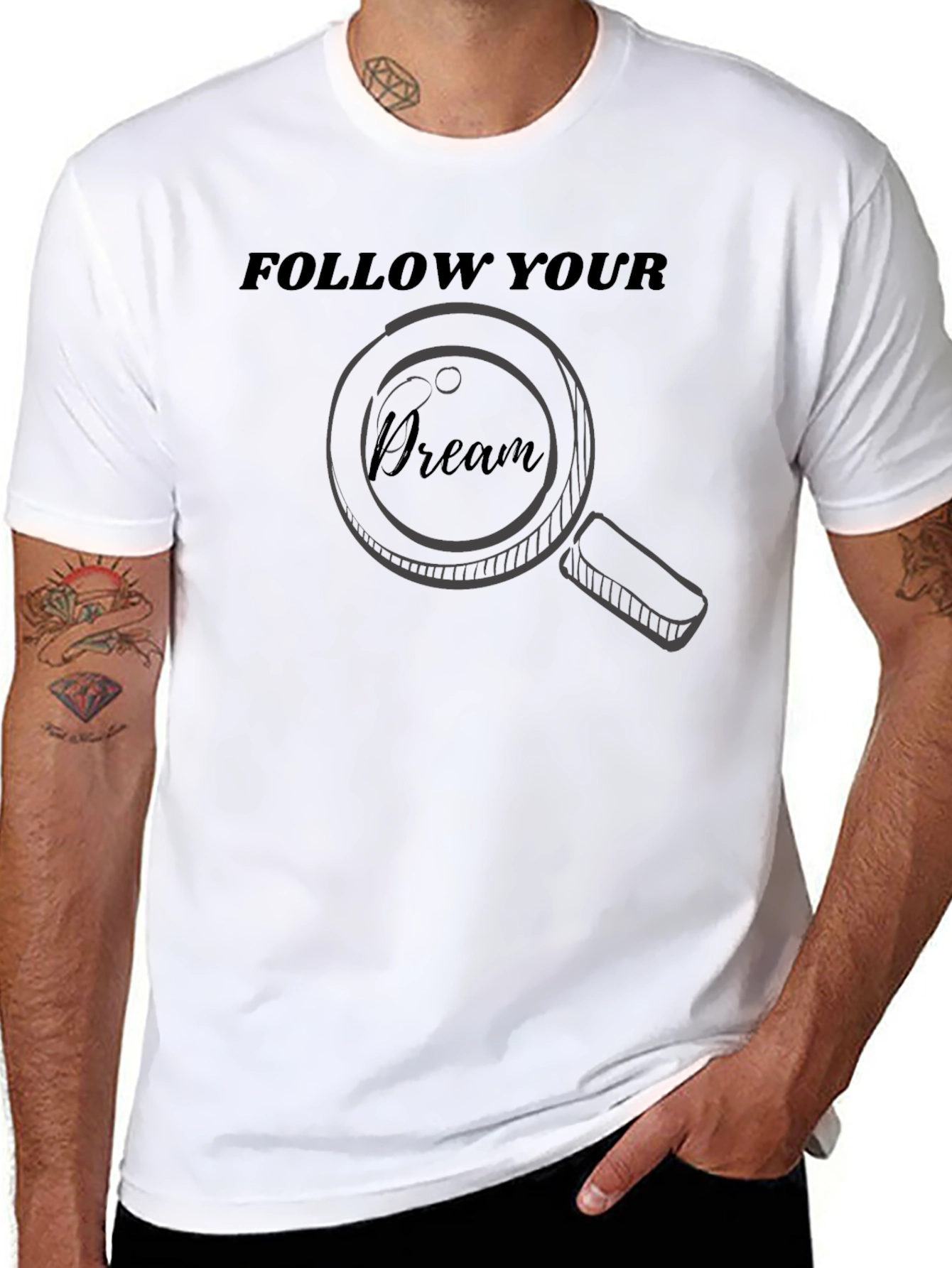 Follow Your Dream Graphic T-Shirt