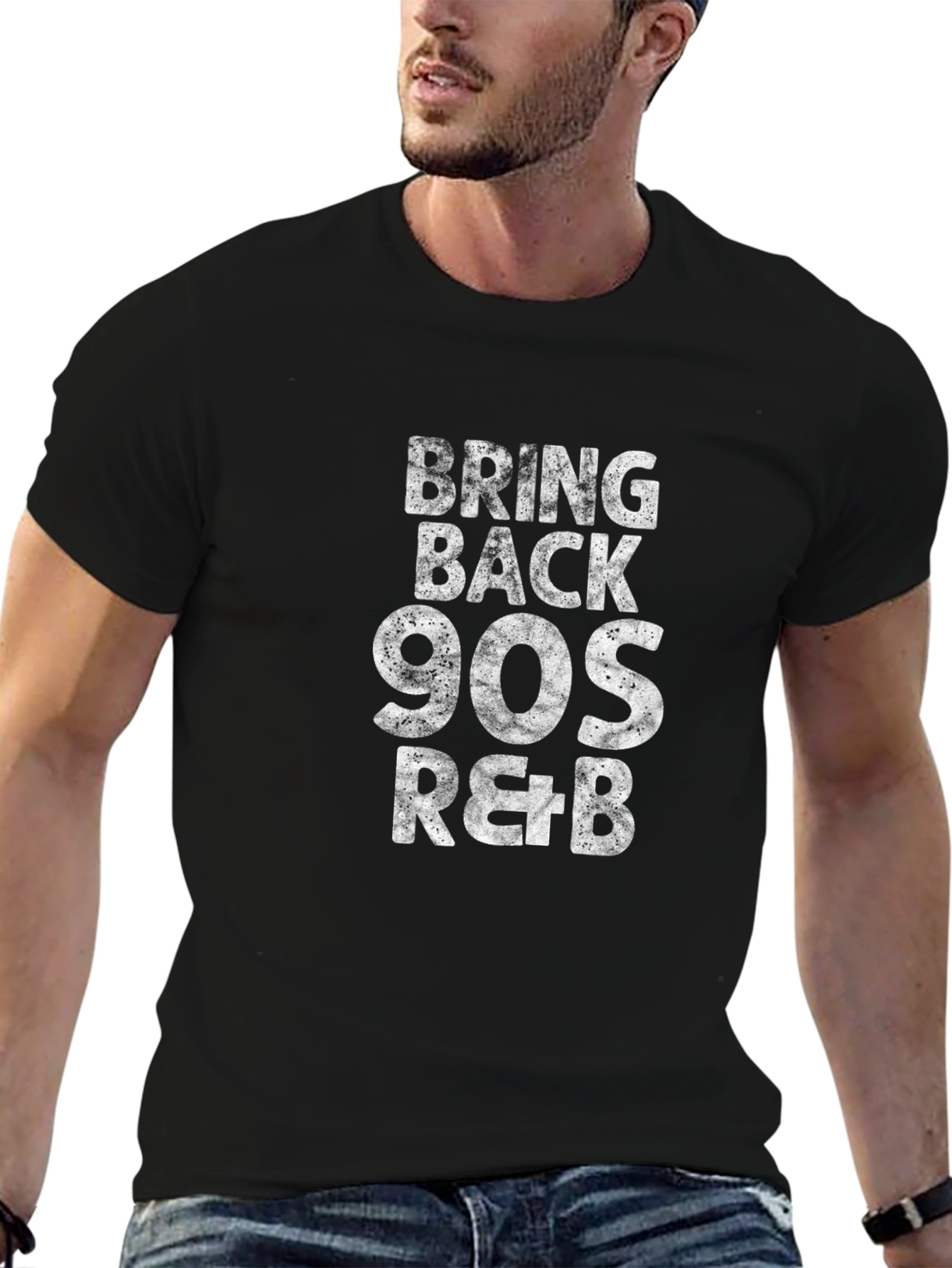 Bring Back 90s R&B Black T-Shirt